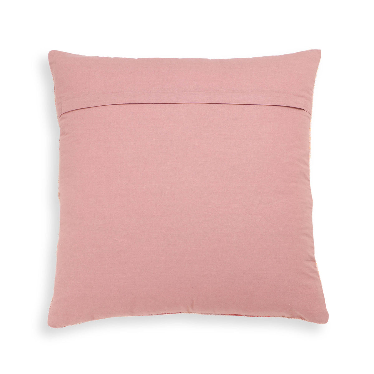 Persia 20" Pink Square Throw Pillow Cover
