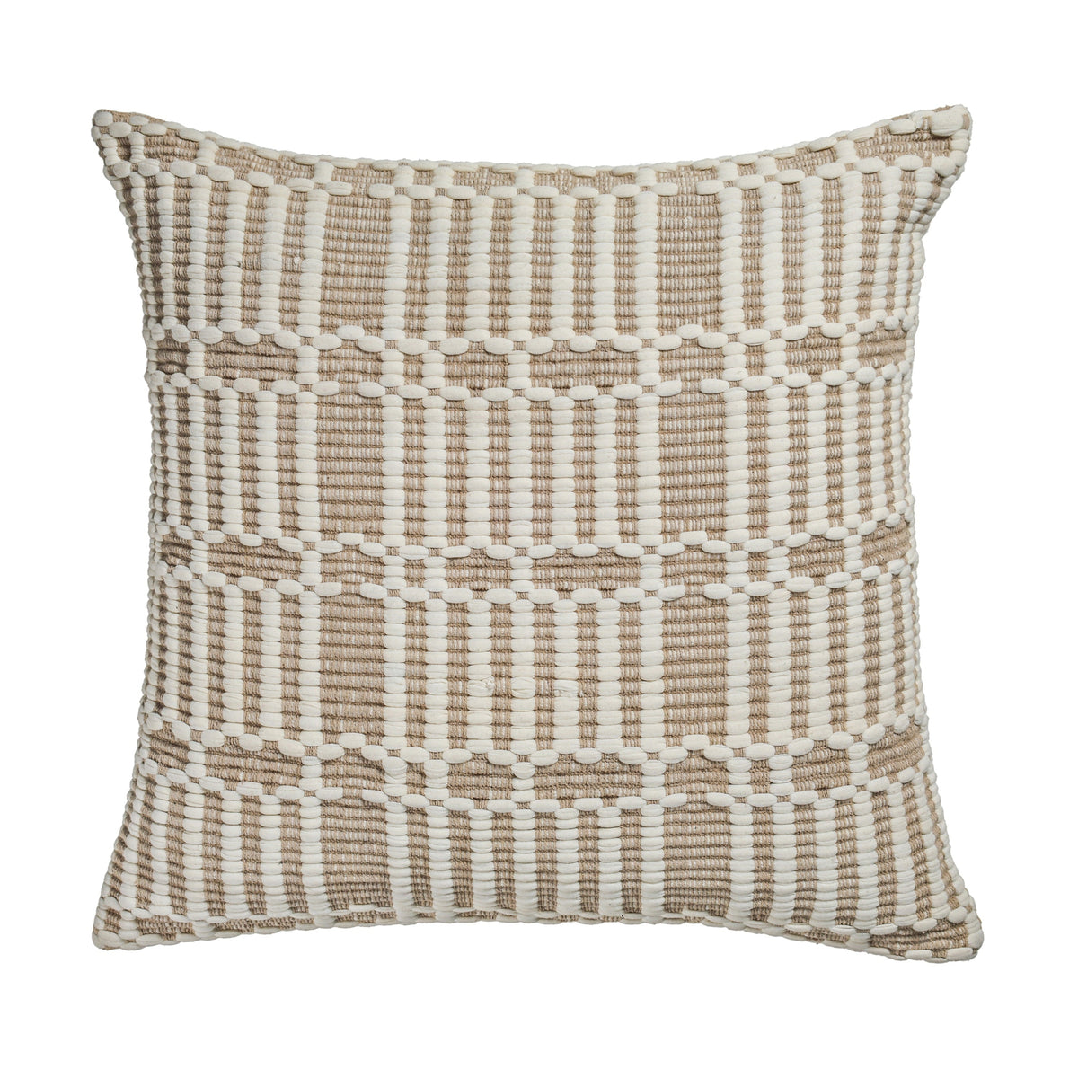 Maresh 20" Square Woven Throw Pillow