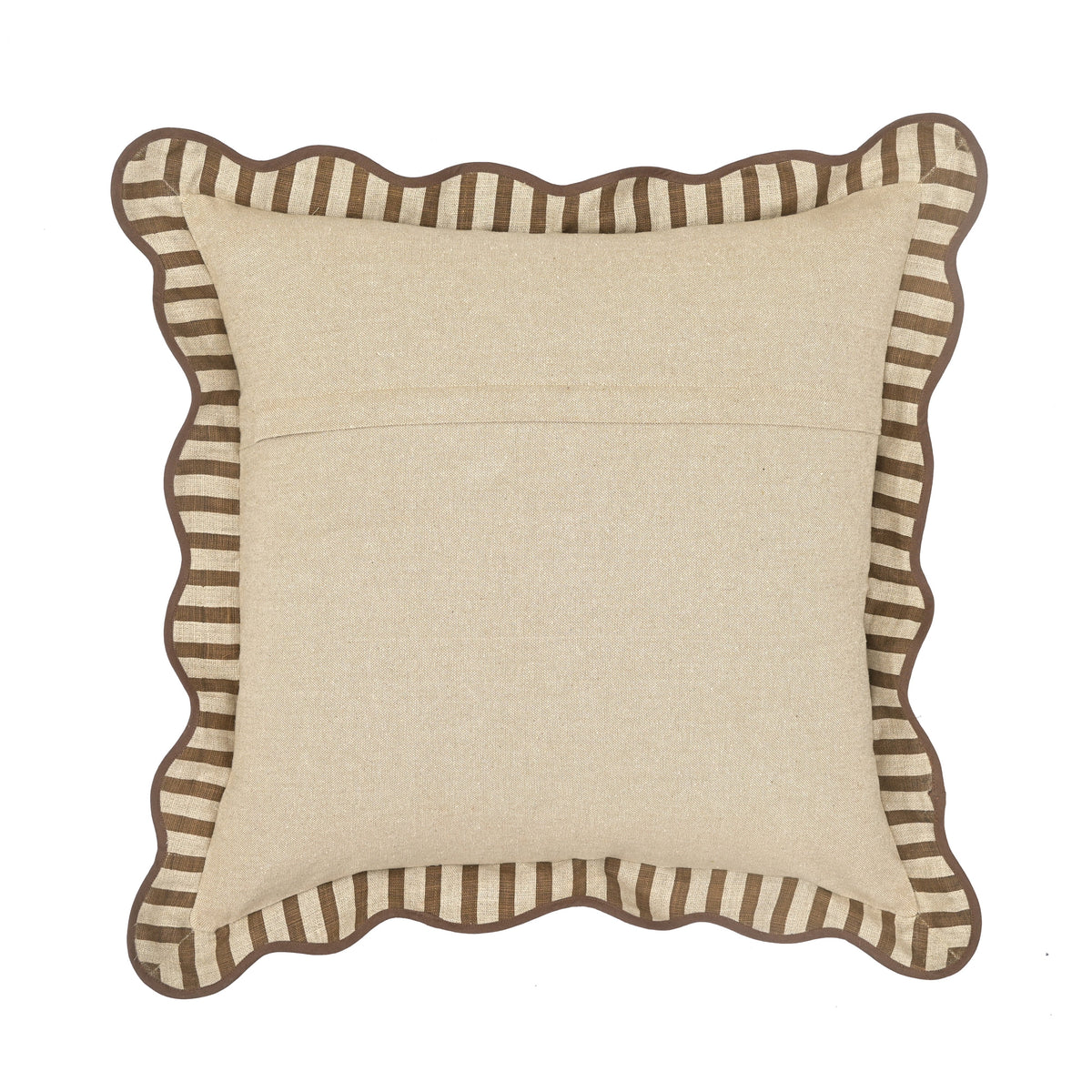 Striped 20" Linen Throw Pillow