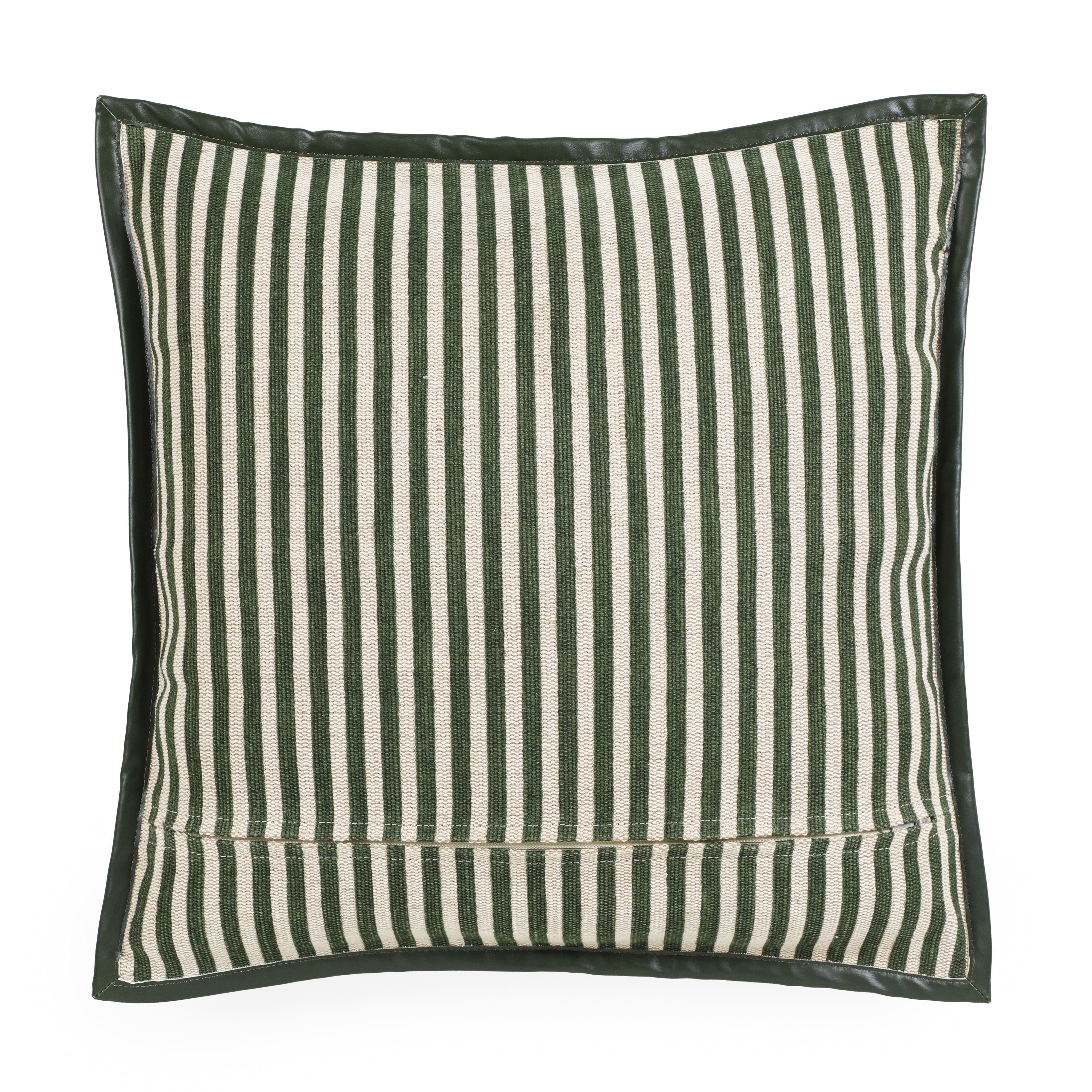 Kora 20" Cotton Jute Contract-Grade Throw Pillow