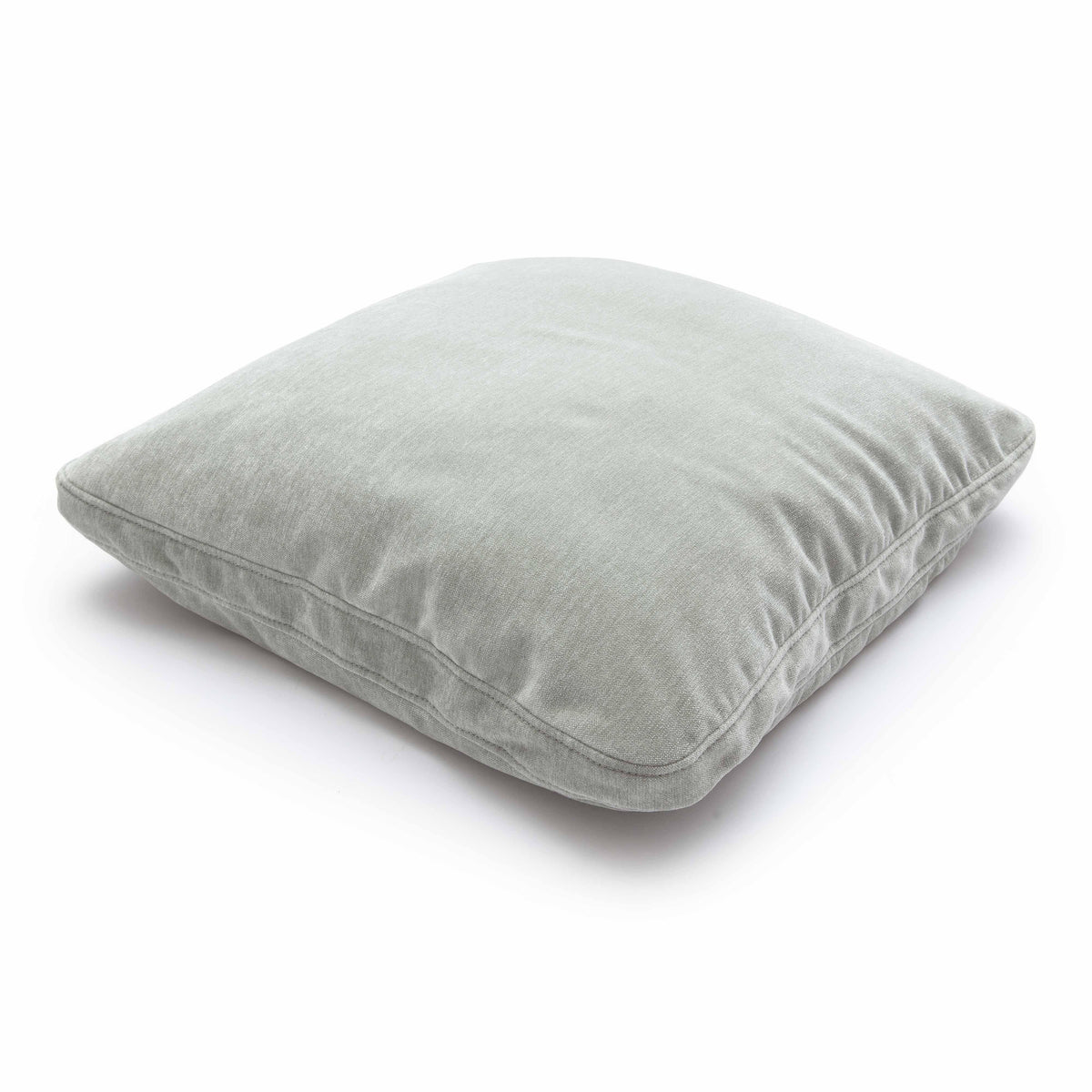 Tipsy Upcycled Chenille Square Floppy Throw Pillow (20"-24")