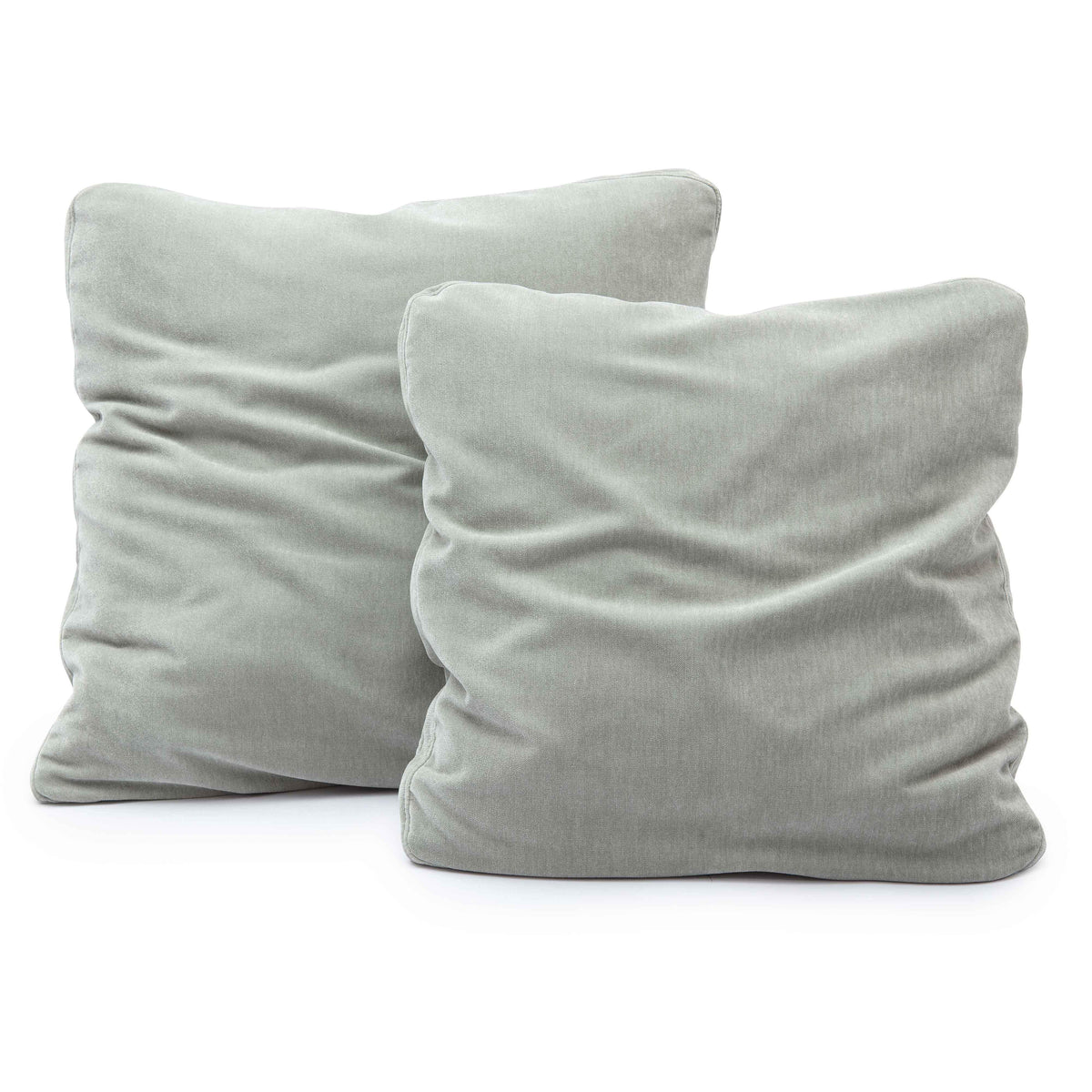 Tipsy Upcycled Chenille Square Floppy Throw Pillow (20"-24")