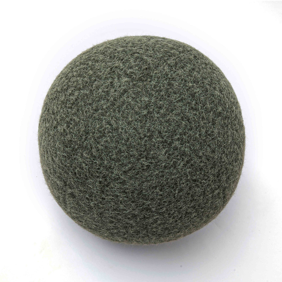 Boba Long Mohair Ball Throw Pillow