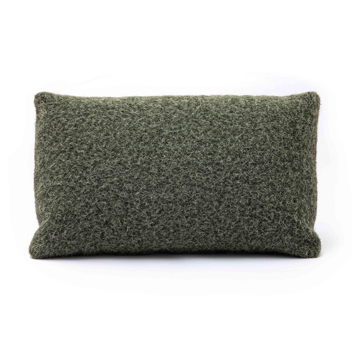Malolo 20"X12" Long Mohair Rectangular Vegan-Down Throw Pillow Cover