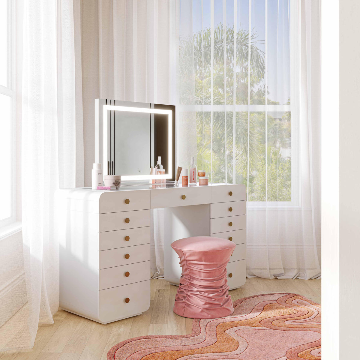 Lola LED Panel Vanity Mirror (25"-41")