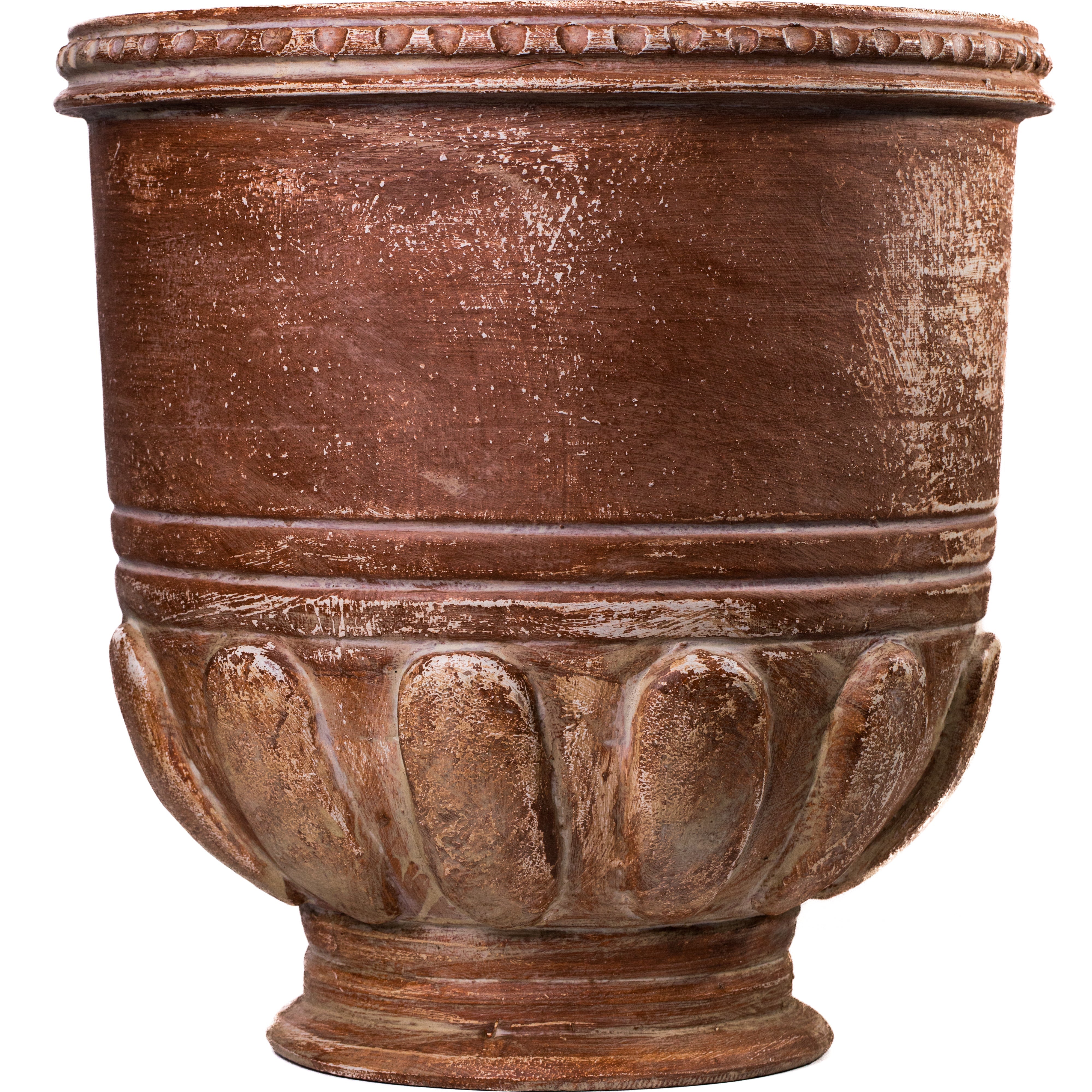 Visha Grecian Terracotta Decorative Vase
