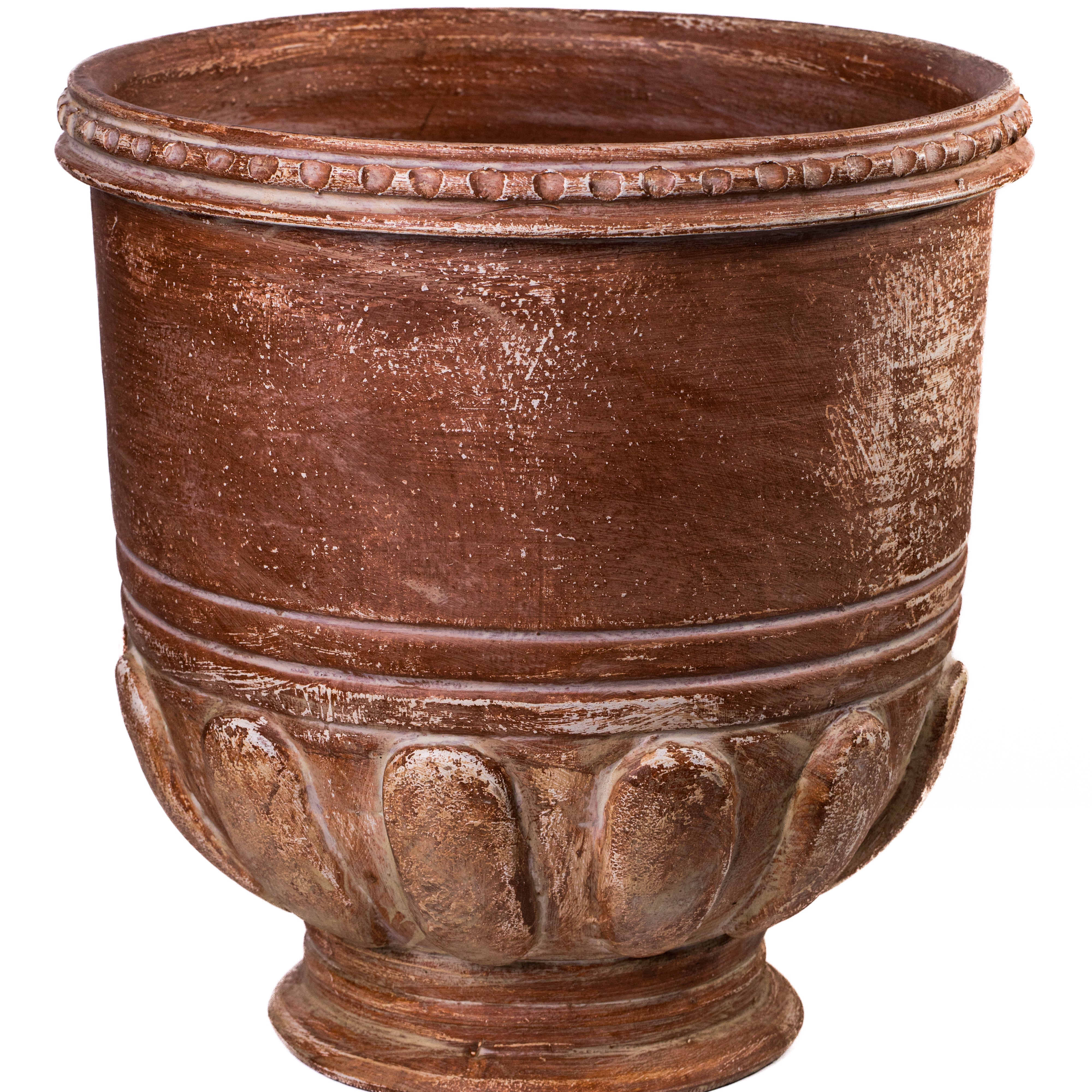 Visha Grecian Terracotta Decorative Vase