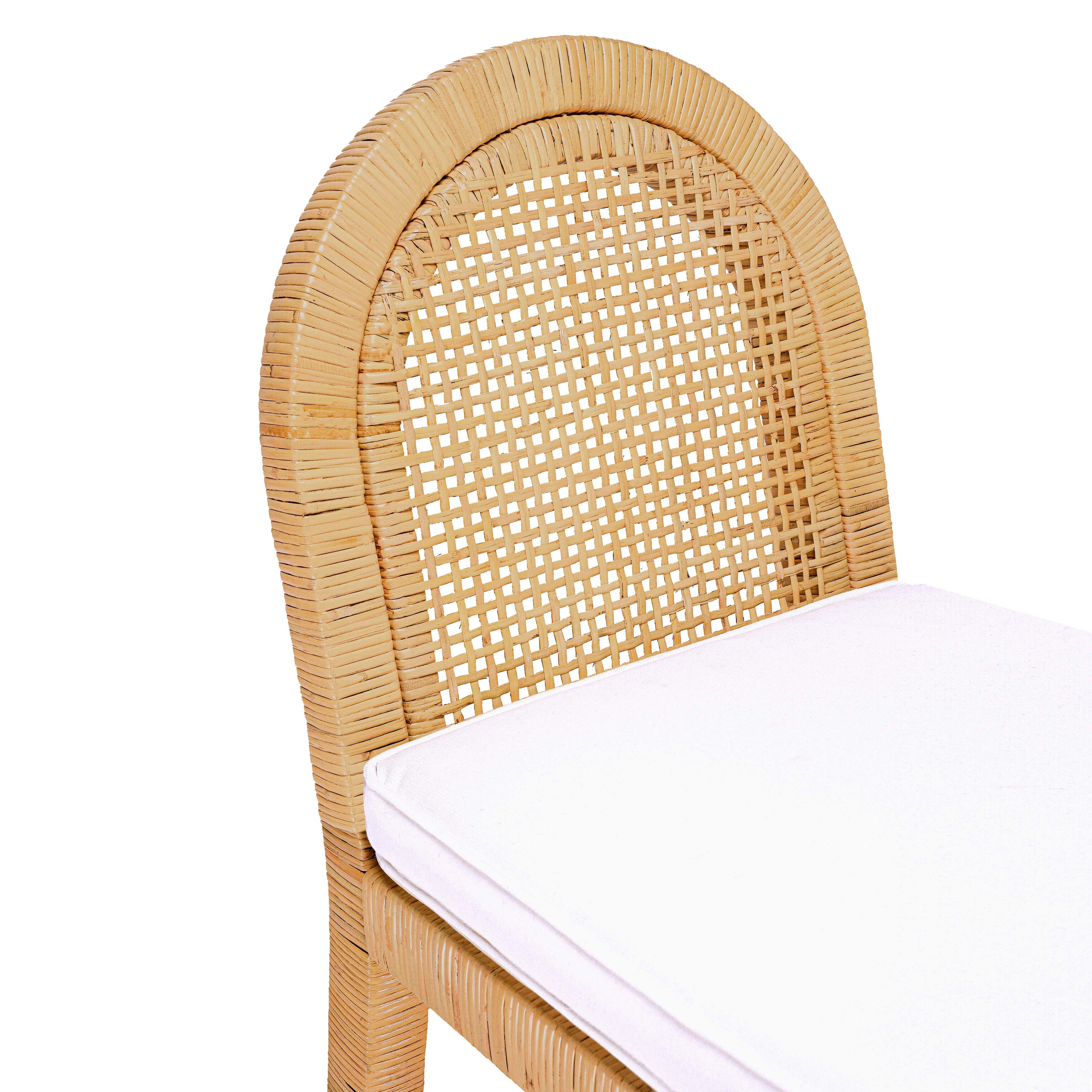 Amara Natural Rattan and Performance Fabric Arched Back Dining Chair Dining Chairs TOV Furniture , Black Friday Sale TOV Furniture Furniture Sale, Old Bones Co, Mid Century Furniture Sale, Four Hands Furniture, Black Friday Sale Amara Natural Rattan and Performance Fabric Arched Back Dining Chair,Gus Sale, Perigold Amara Natural Rattan and Performance Fabric Arched Back Dining Chair Dining Chairs Black Friday Sale , Perigold Sale Amara Natural Rattan and Performance Fabric Arched Back Dining Chair,Amara Nat