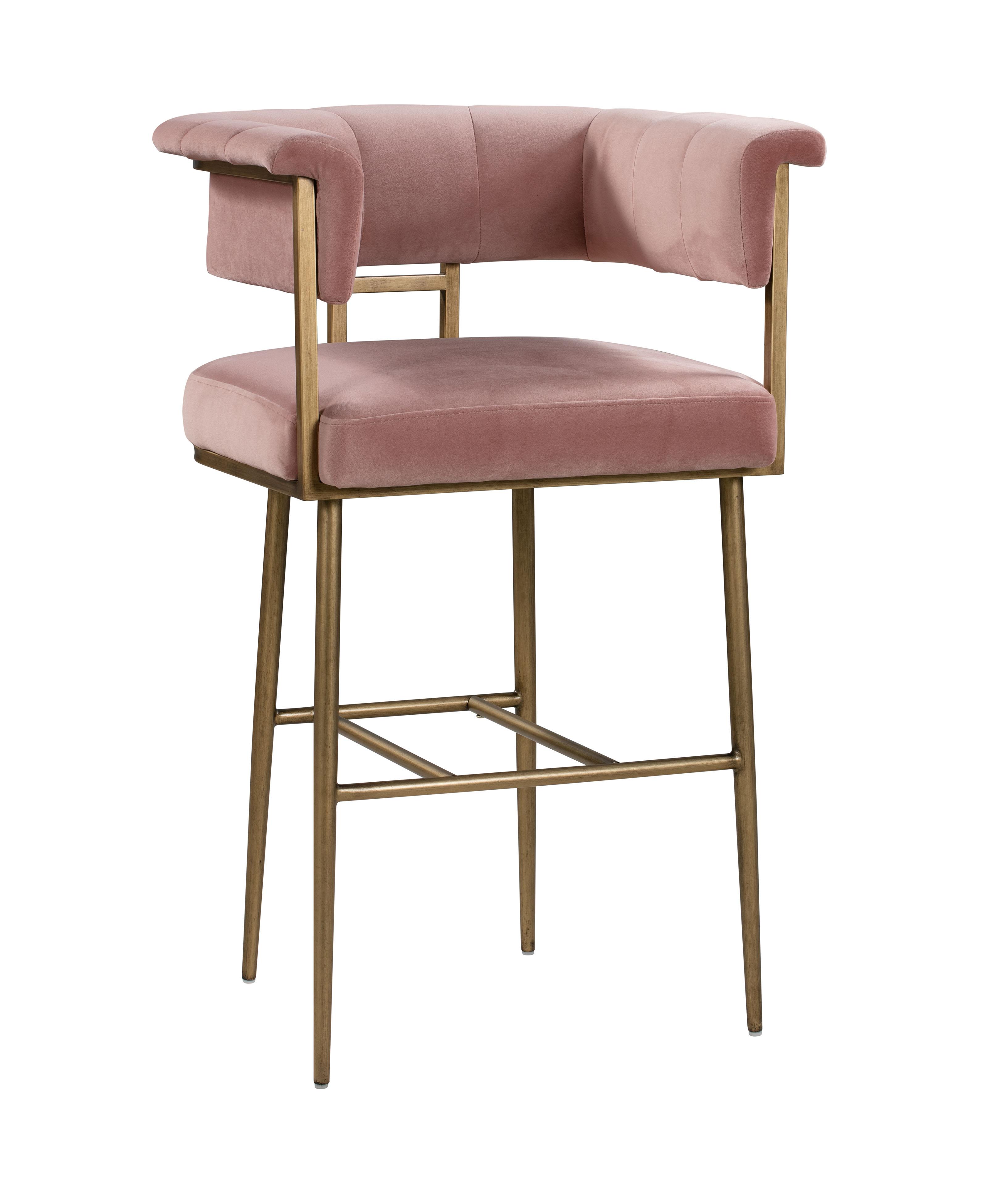 Astrid Velvet Bar Stool Bar & Counter Stools TOV Furniture Blush , Black Friday Sale TOV Furniture Furniture Sale, Old Bones Co, Mid Century Furniture Sale, Four Hands Furniture, Black Friday Sale Astrid Velvet Bar Stool,Gus Sale, Perigold Astrid Velvet Bar Stool Bar & Counter Stools Black Friday Sale , Perigold Sale Astrid Velvet Bar Stool,Astrid Velvet Bar Stool Lulu and Georgia, Burke Decor Sale Astrid Velvet Bar Stool, www.oldbonesco.com