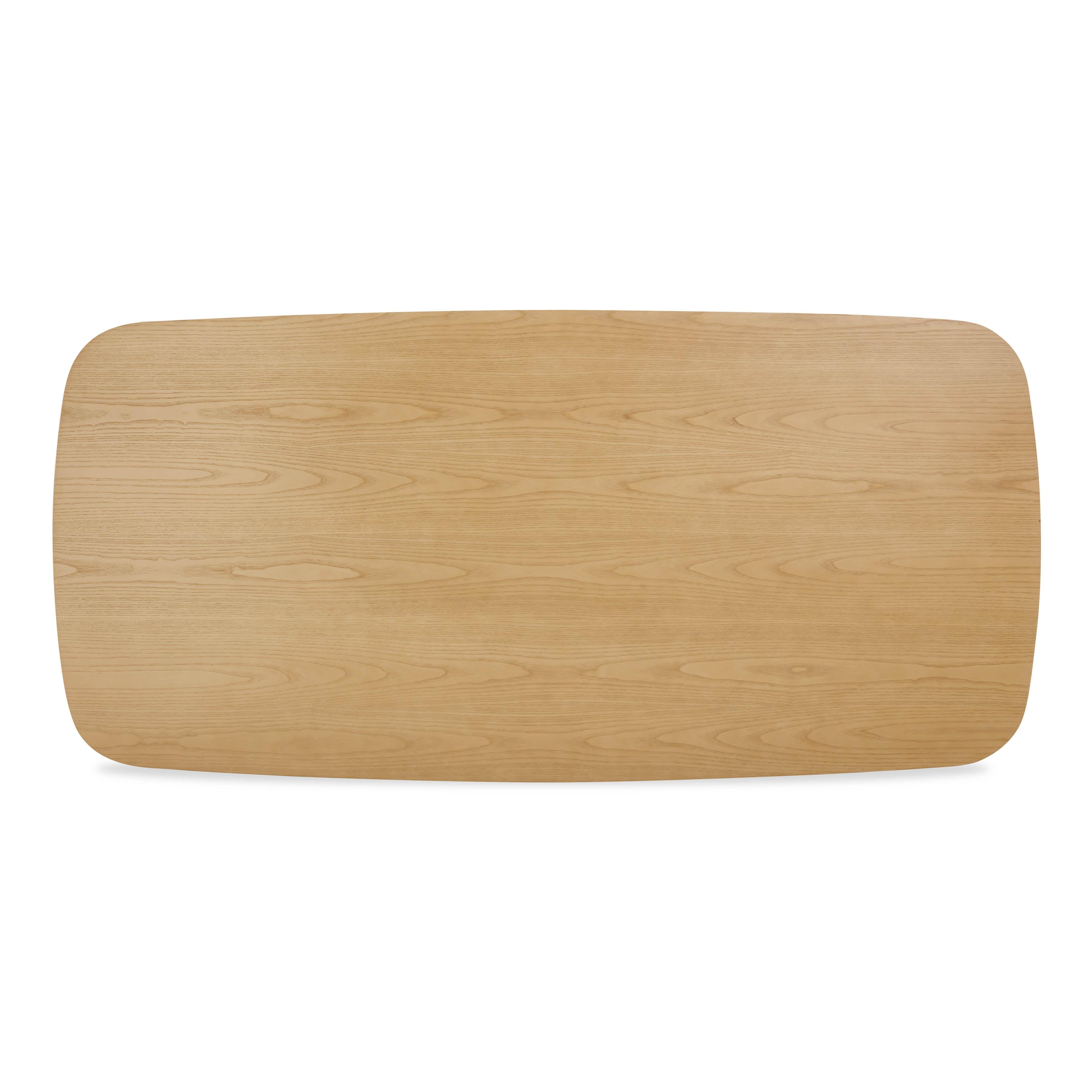 Cybill Natural Ash Rectangular Dining Table (79"-94")