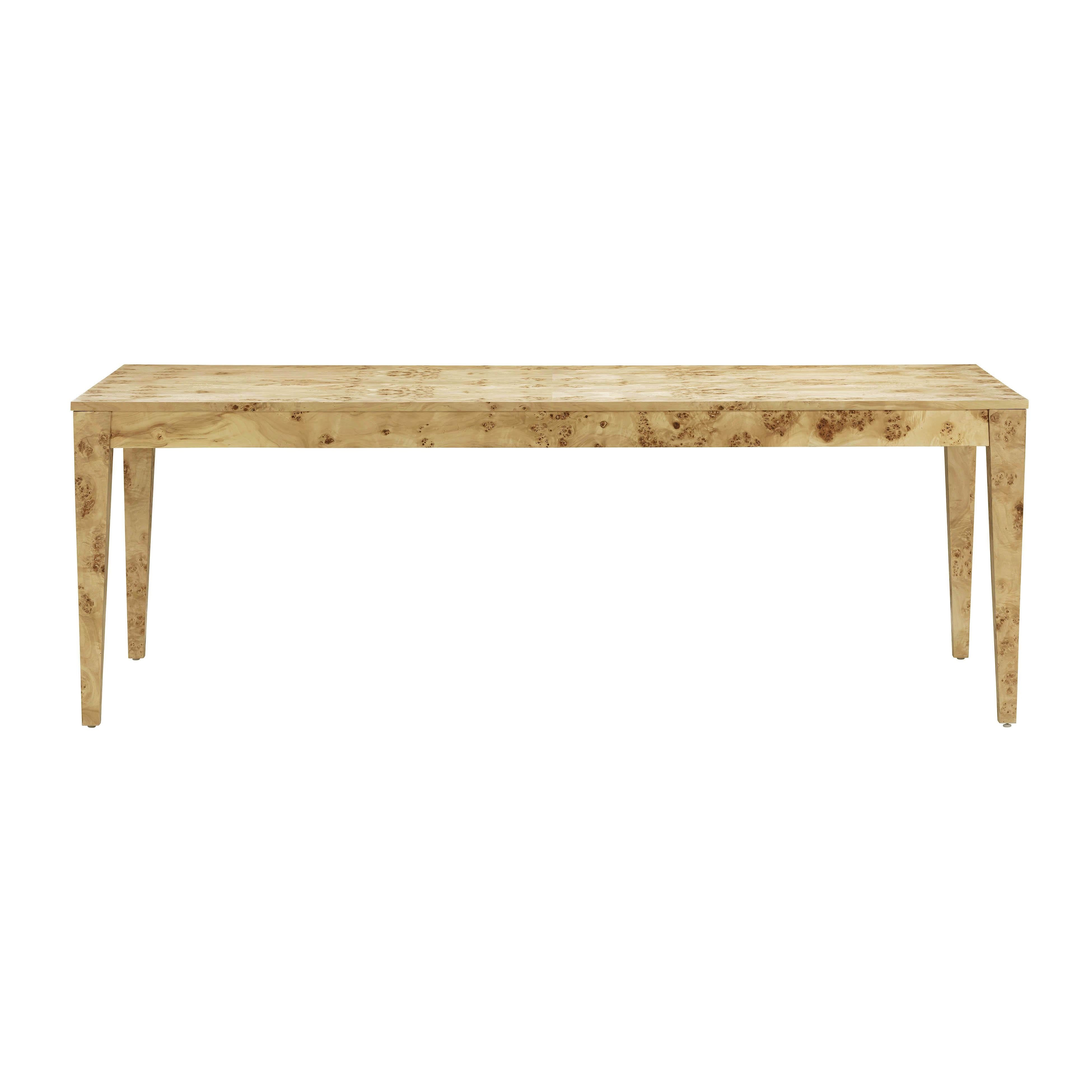 Brandyss Natural Burl Rectangular Dining Table Dining Tables TOV Furniture , Black Friday Sale TOV Furniture Furniture Sale, Old Bones Co, Mid Century Furniture Sale, Four Hands Furniture, Black Friday Sale Brandyss Natural Burl Rectangular Dining Table,Gus Sale, Perigold Brandyss Natural Burl Rectangular Dining Table Dining Tables Black Friday Sale , Perigold Sale Brandyss Natural Burl Rectangular Dining Table,Brandyss Natural Burl Rectangular Dining Table Lulu and Georgia, Burke Decor Sale Brandyss Natura