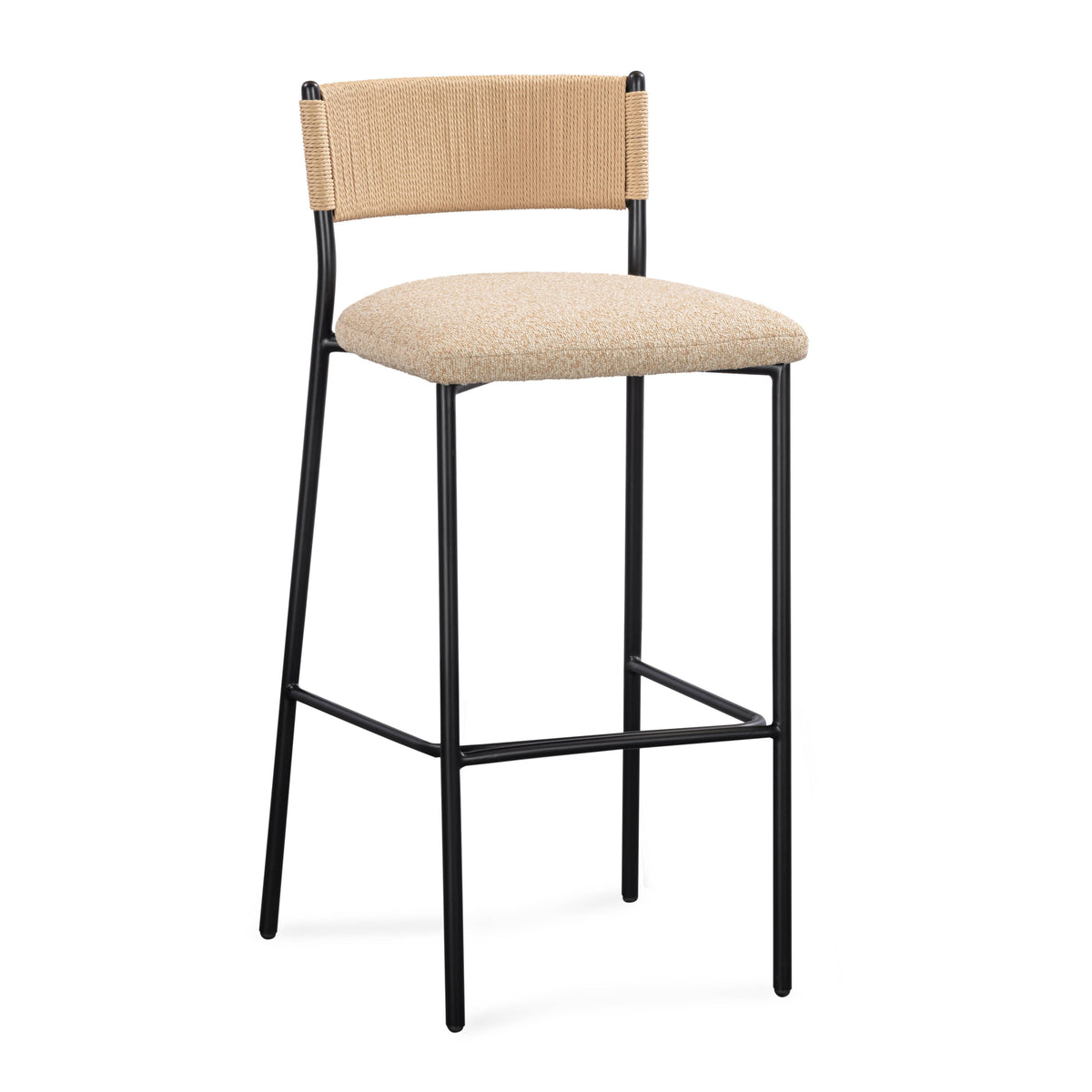 Celine Performance Boucle Stool by TOV Furniture