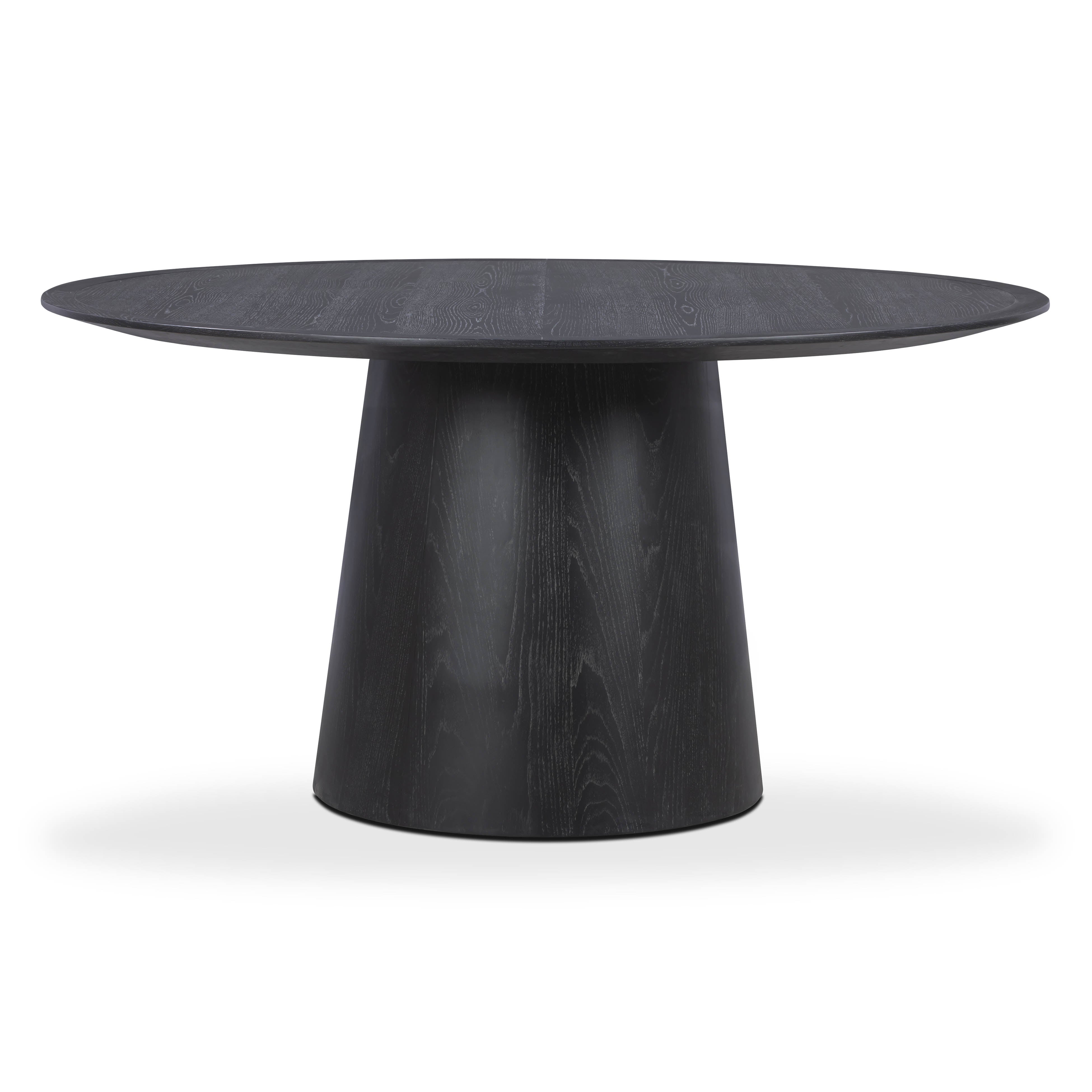 Sahara Round Oak Dining Table (41"-60")