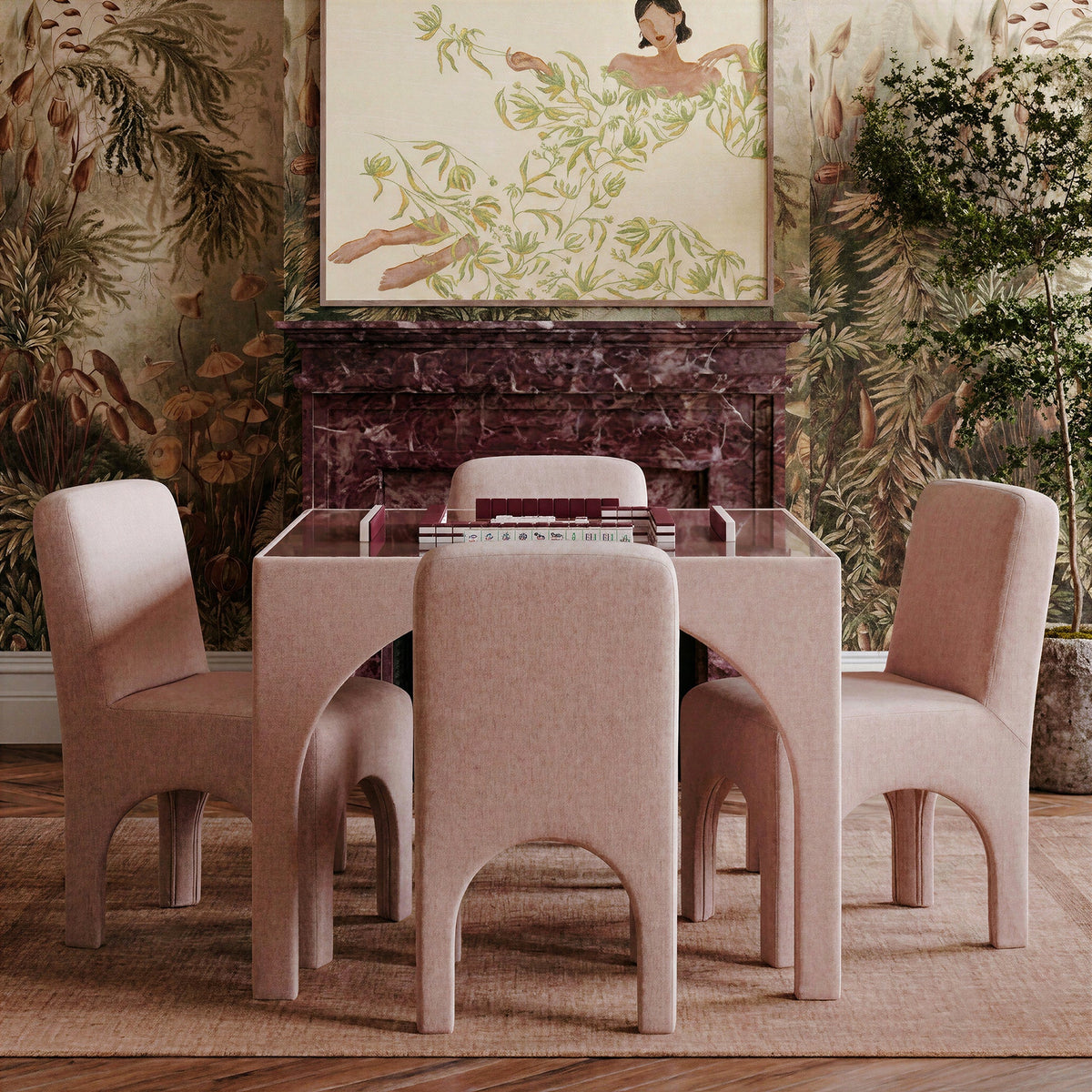Tomlin Performance Chenille Dining Chair