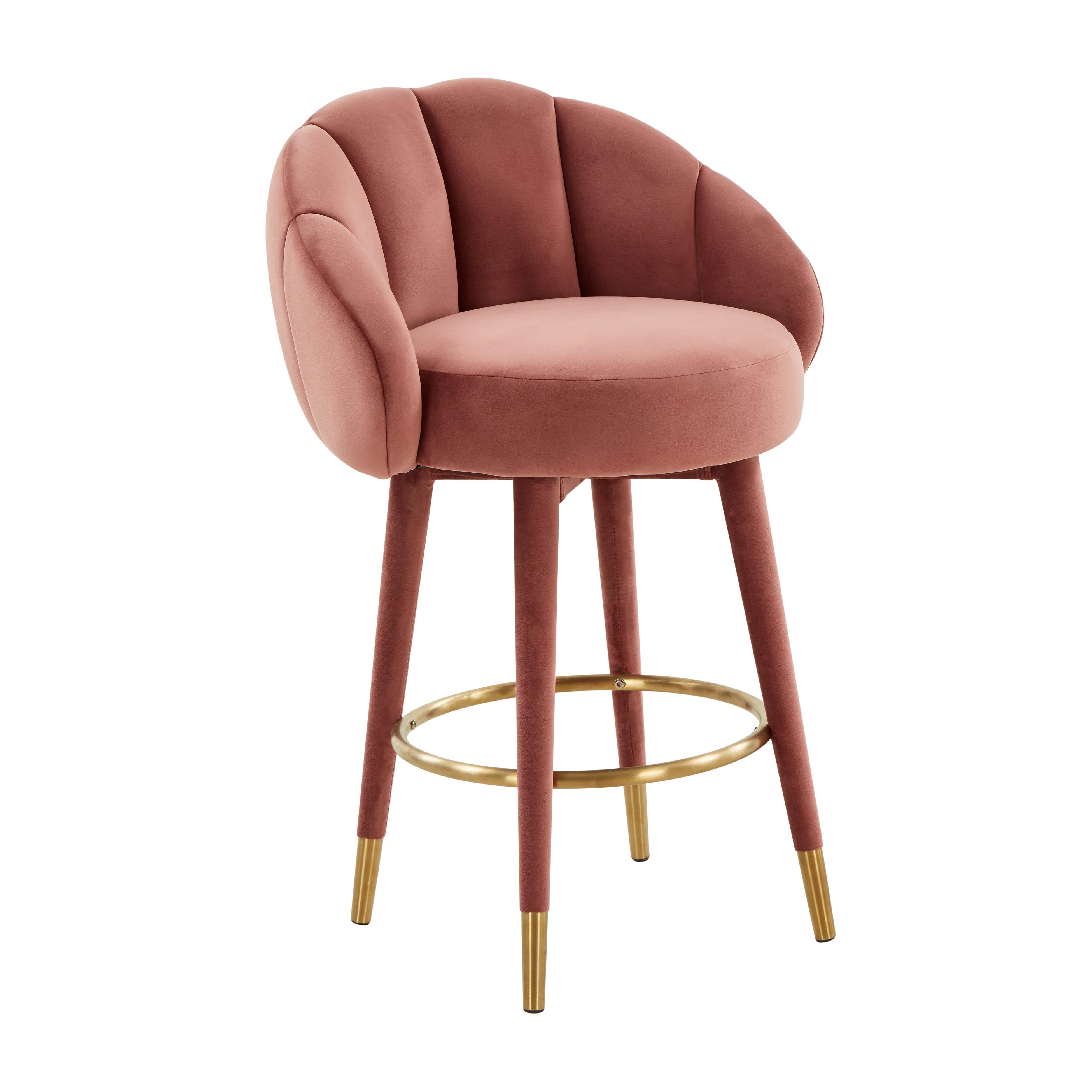 Myla Swivel Counter Stool Bar & Counter Stools TOV Furniture Salmon , Black Friday Sale TOV Furniture Furniture Sale, Old Bones Co, Mid Century Furniture Sale, Four Hands Furniture, Black Friday Sale Myla Swivel Counter Stool,Gus Sale, Perigold Myla Swivel Counter Stool Bar & Counter Stools Black Friday Sale , Perigold Sale Myla Swivel Counter Stool,Myla Swivel Counter Stool Lulu and Georgia, Burke Decor Sale Myla Swivel Counter Stool, www.oldbonesco.com