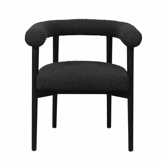 Load image into Gallery viewer, Spara Boucle Dining Chair Dining Chair TOV Furniture     Four Hands, Mid Century Modern Furniture, Old Bones Furniture Company, Old Bones Co, Modern Mid Century, Designer Furniture, https://www.oldbonesco.com/
