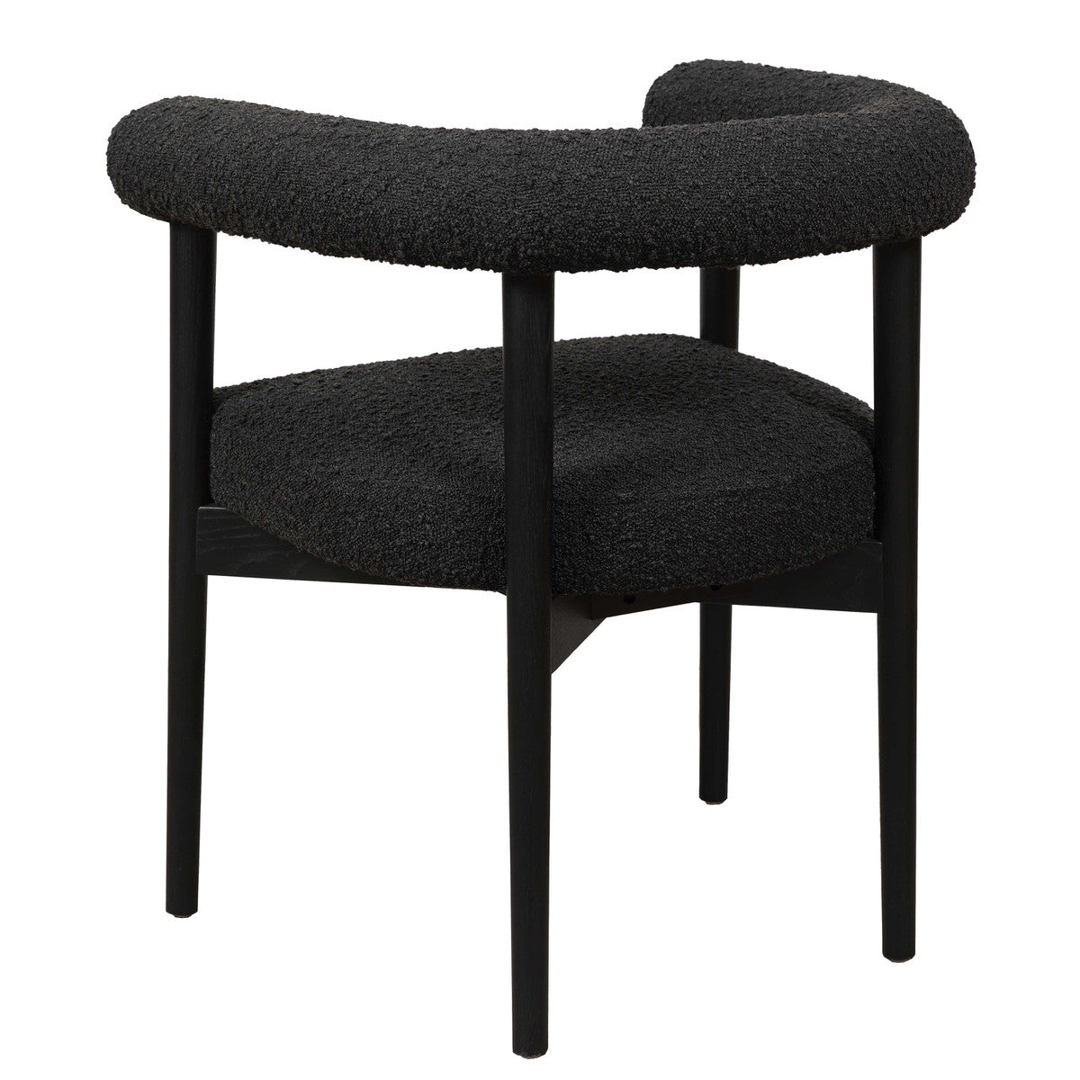Load image into Gallery viewer, Spara Boucle Dining Chair Dining Chair TOV Furniture     Four Hands, Mid Century Modern Furniture, Old Bones Furniture Company, Old Bones Co, Modern Mid Century, Designer Furniture, https://www.oldbonesco.com/
