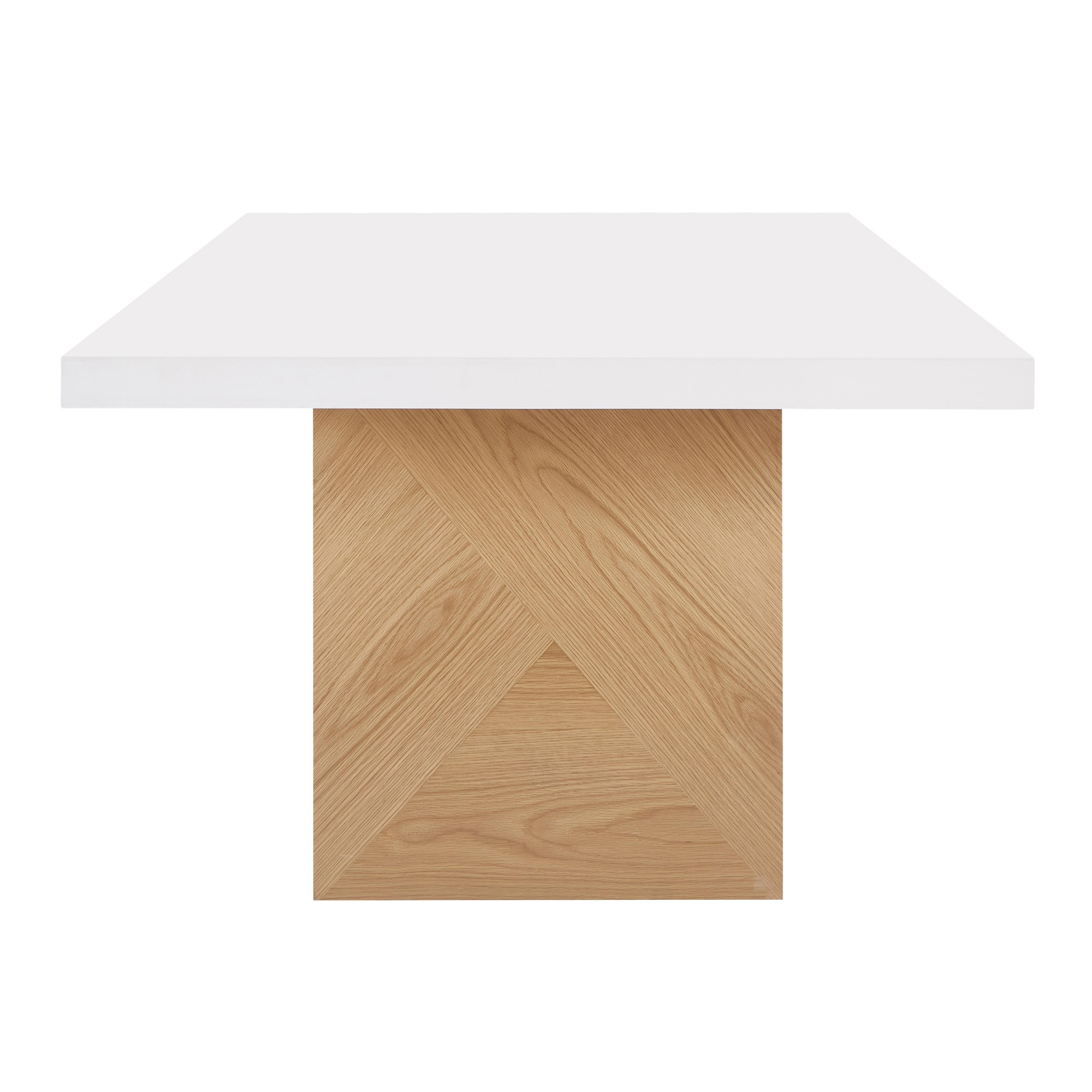 Madeline White Gloss and Natural Ash Dining Table Dining Tables TOV Furniture , Black Friday Sale TOV Furniture Furniture Sale, Old Bones Co, Mid Century Furniture Sale, Four Hands Furniture, Black Friday Sale Madeline White Gloss and Natural Ash Dining Table,Gus Sale, Perigold Madeline White Gloss and Natural Ash Dining Table Dining Tables Black Friday Sale , Perigold Sale Madeline White Gloss and Natural Ash Dining Table,Madeline White Gloss and Natural Ash Dining Table Lulu and Georgia, Burke Decor Sale 