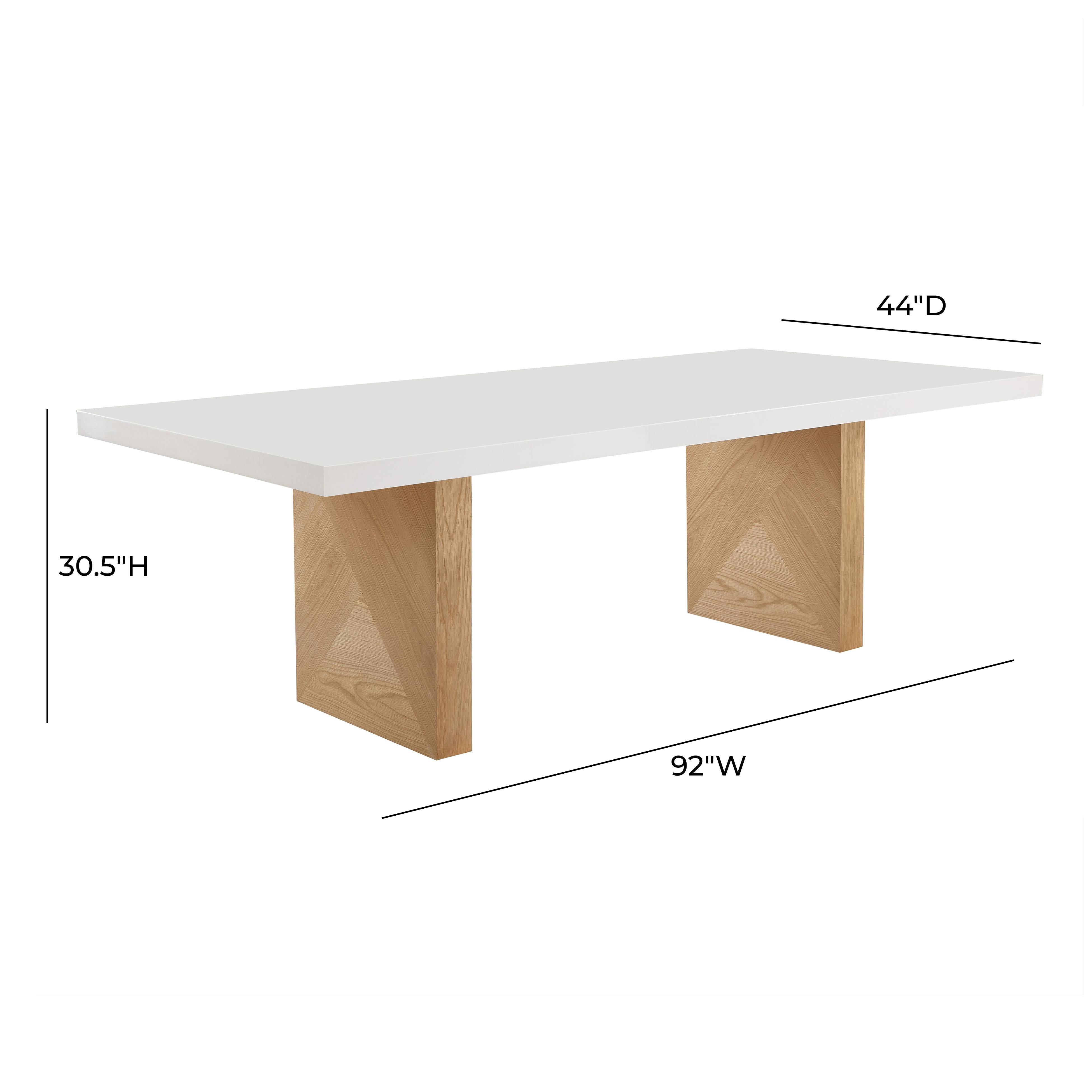 Madeline White Gloss and Natural Ash Dining Table Dining Tables TOV Furniture , Black Friday Sale TOV Furniture Furniture Sale, Old Bones Co, Mid Century Furniture Sale, Four Hands Furniture, Black Friday Sale Madeline White Gloss and Natural Ash Dining Table,Gus Sale, Perigold Madeline White Gloss and Natural Ash Dining Table Dining Tables Black Friday Sale , Perigold Sale Madeline White Gloss and Natural Ash Dining Table,Madeline White Gloss and Natural Ash Dining Table Lulu and Georgia, Burke Decor Sale 