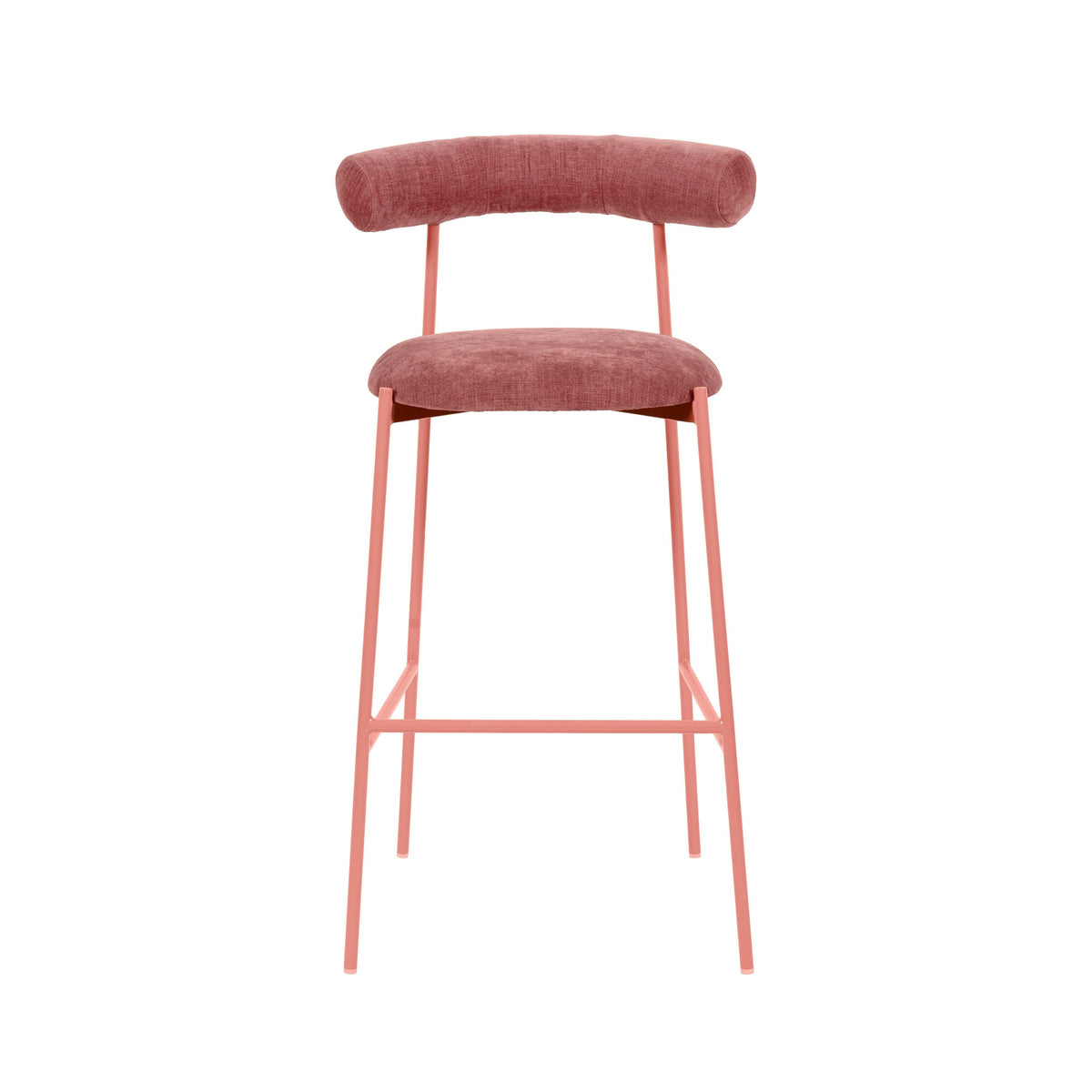 Liliana Performance Velvet Stool