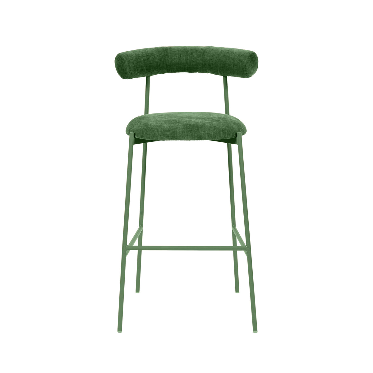 Liliana Performance Velvet Stool