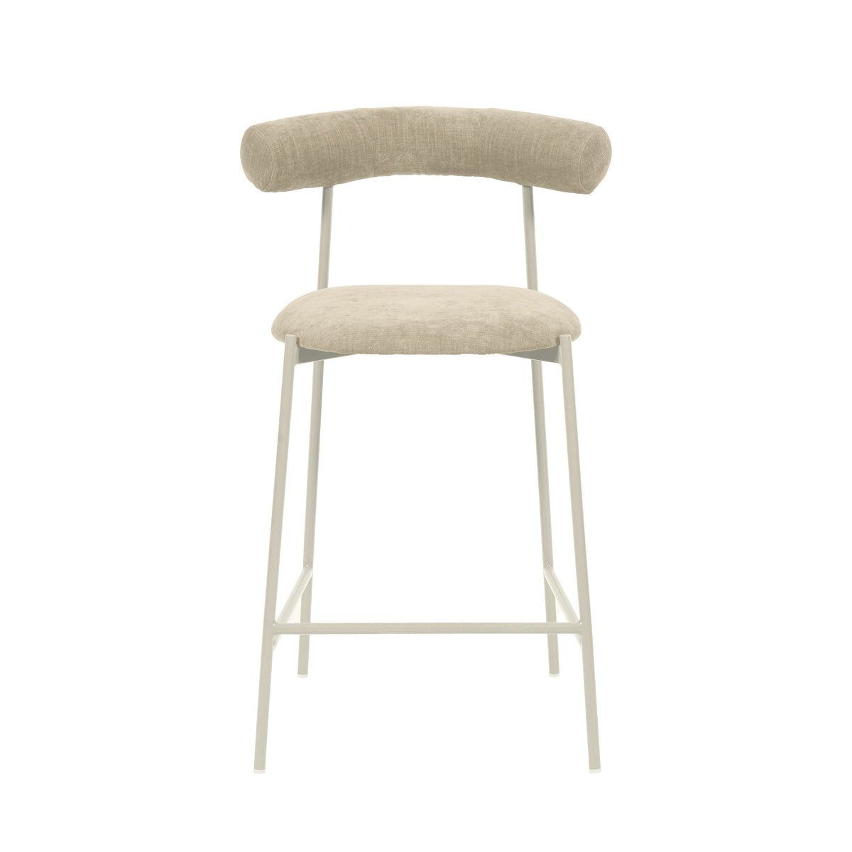 Liliana Performance Velvet Stool by TOV Furniture