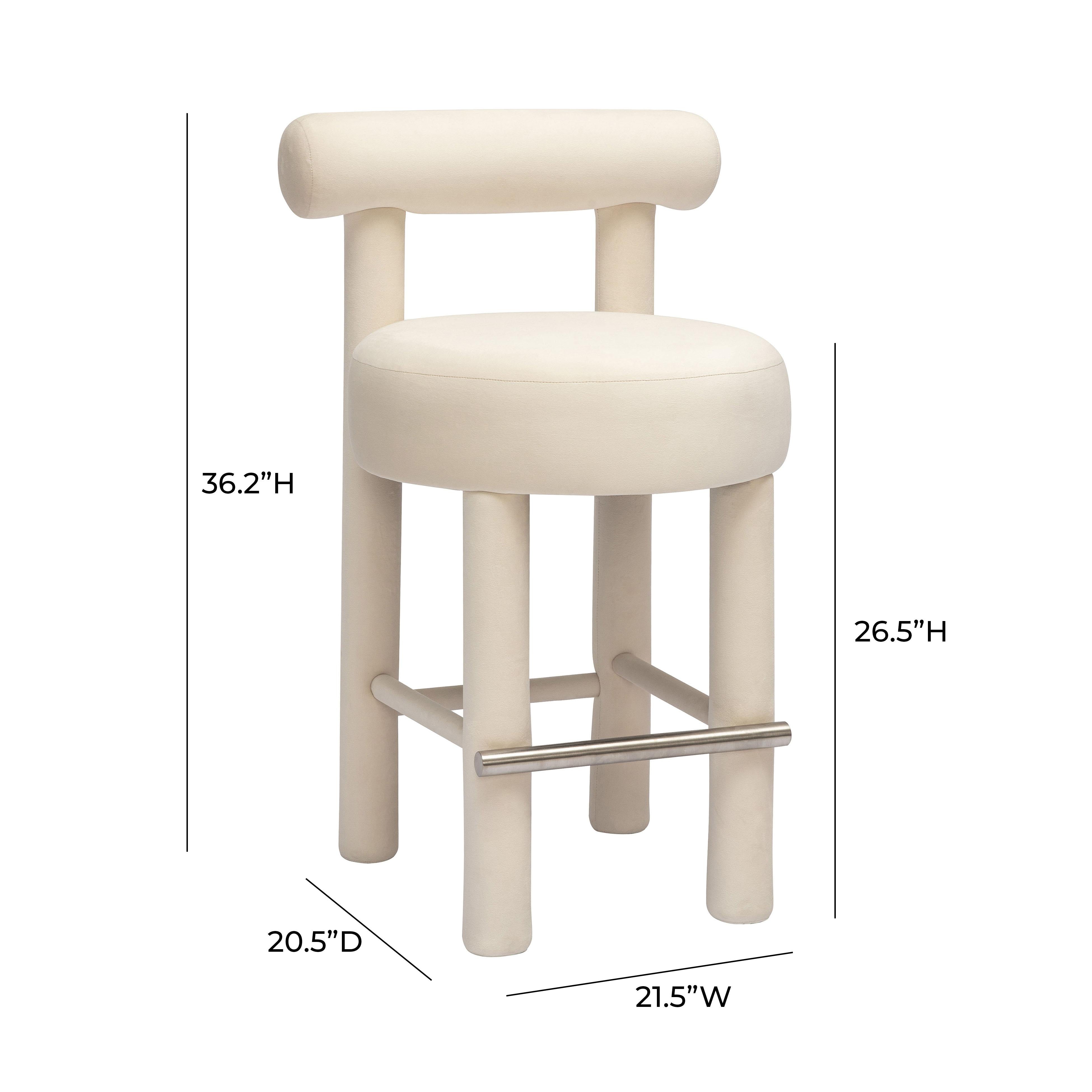 Carmel Cream Velvet Counter Stool Bar & Counter Stools TOV Furniture , Black Friday Sale TOV Furniture Furniture Sale, Old Bones Co, Mid Century Furniture Sale, Four Hands Furniture, Black Friday Sale Carmel Cream Velvet Counter Stool,Gus Sale, Perigold Carmel Cream Velvet Counter Stool Bar & Counter Stools Black Friday Sale , Perigold Sale Carmel Cream Velvet Counter Stool,Carmel Cream Velvet Counter Stool Lulu and Georgia, Burke Decor Sale Carmel Cream Velvet Counter Stool, www.oldbonesco.com