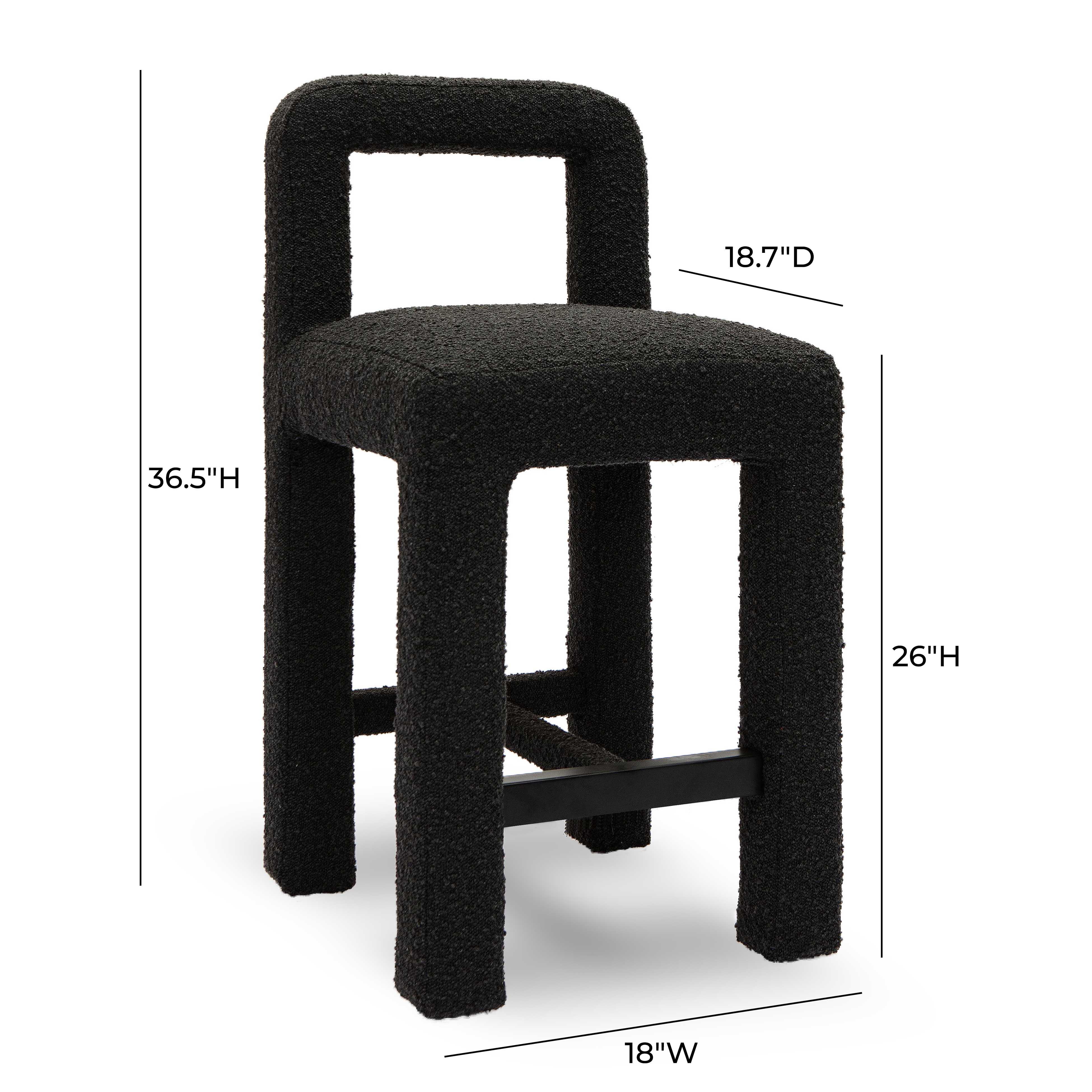 Hazel Performance Boucle Counter Stool