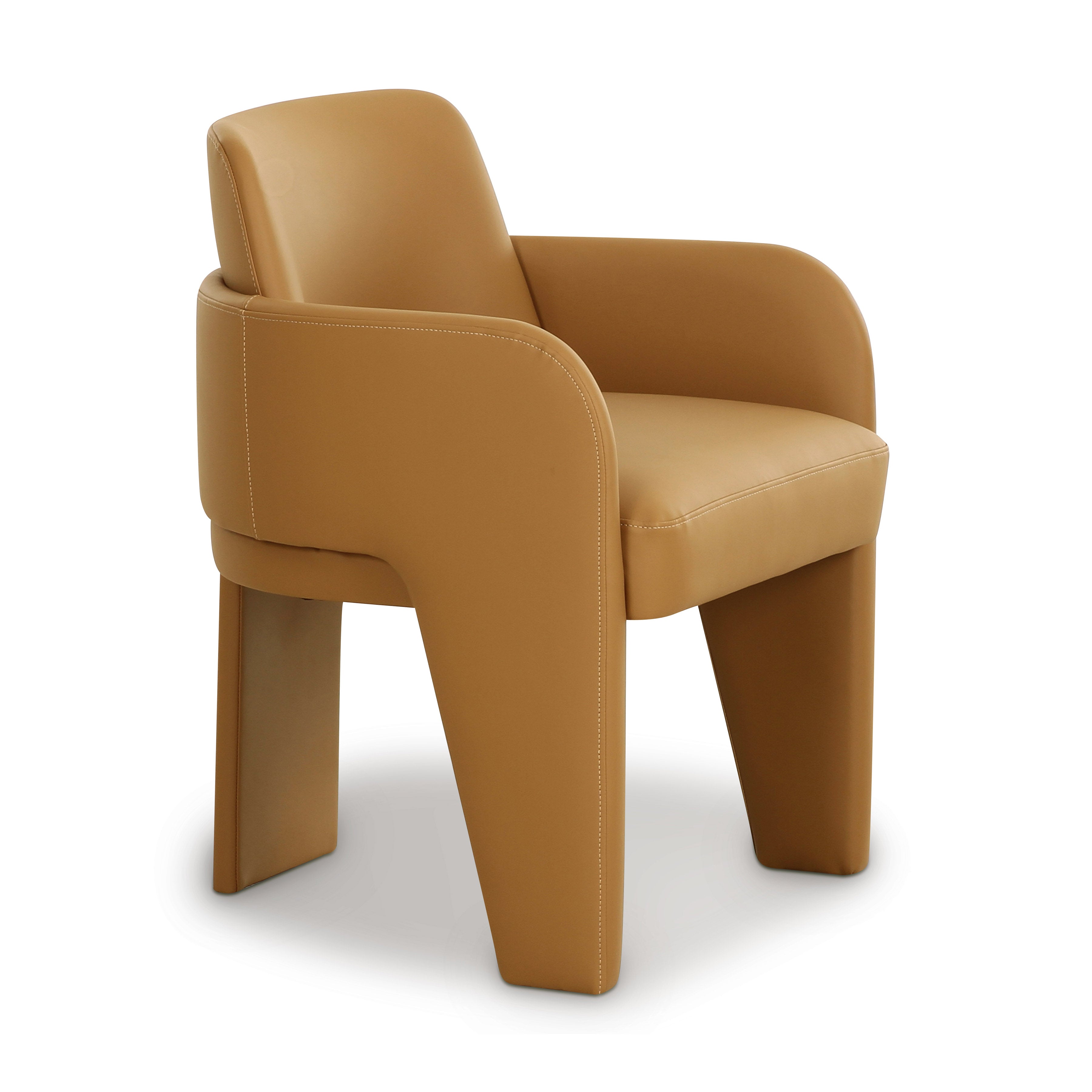 Leo Performance Vegan Leather Dining Chair