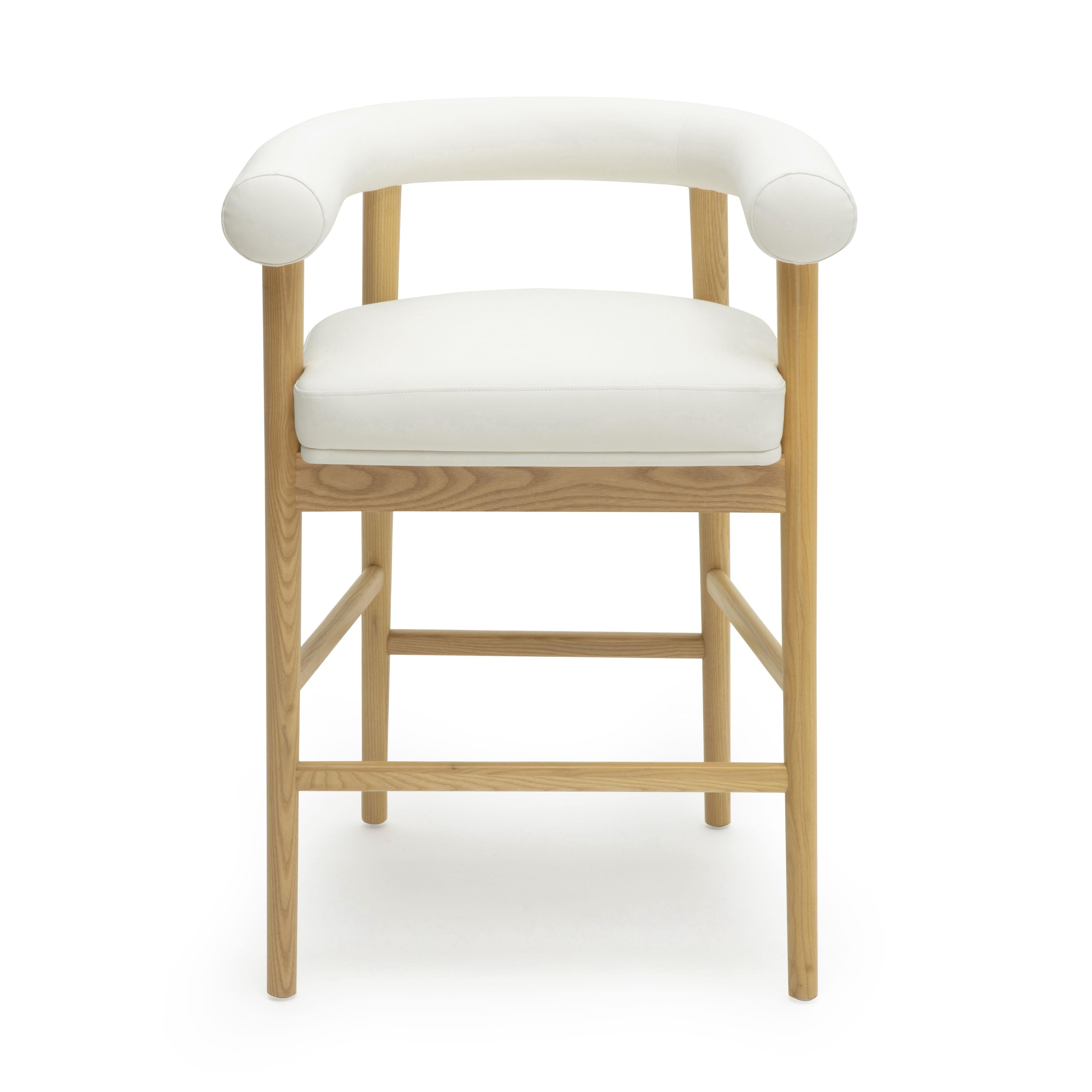 Spara Performance Vegan Leather Counter Stool