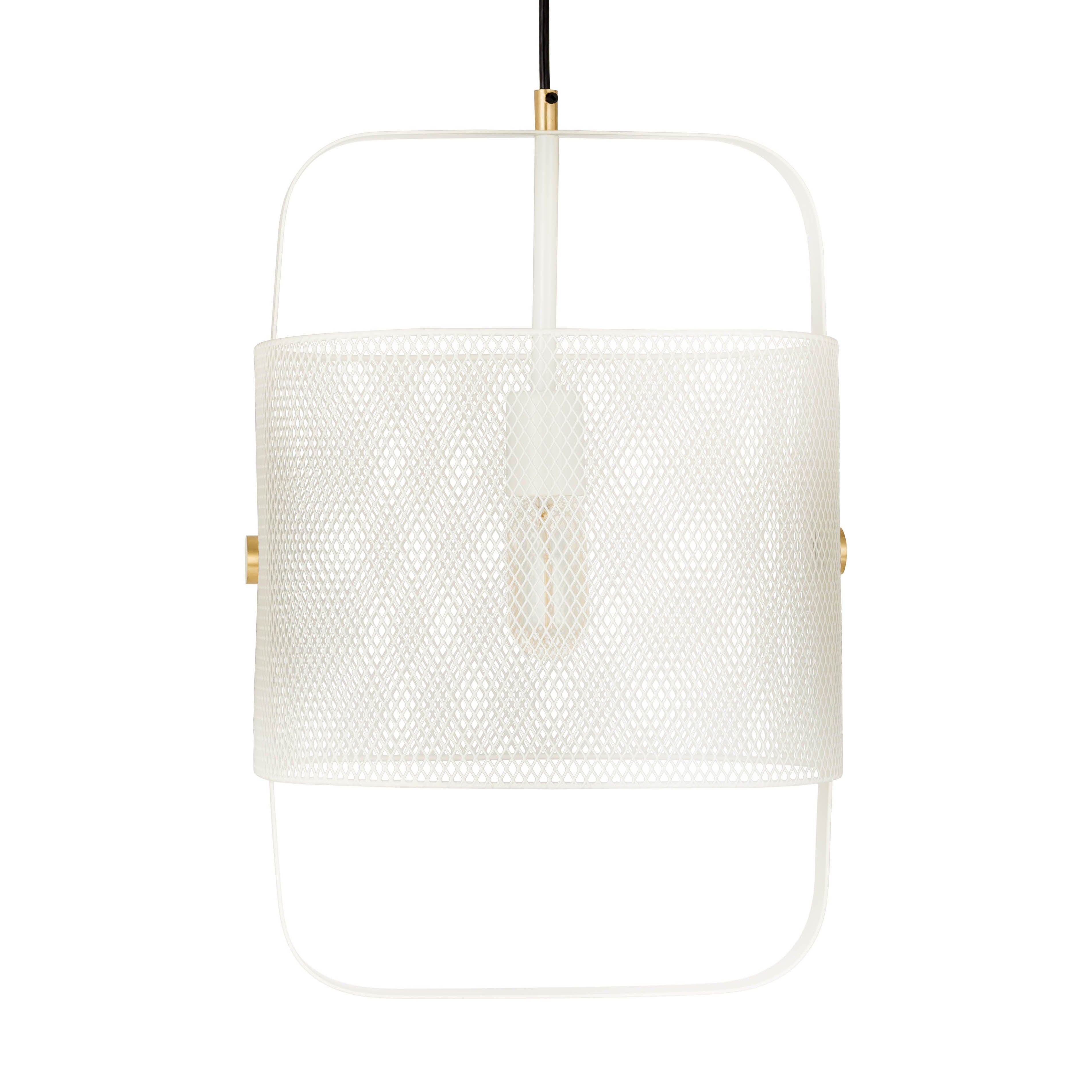 Klaus White Metal Pendant Lamp