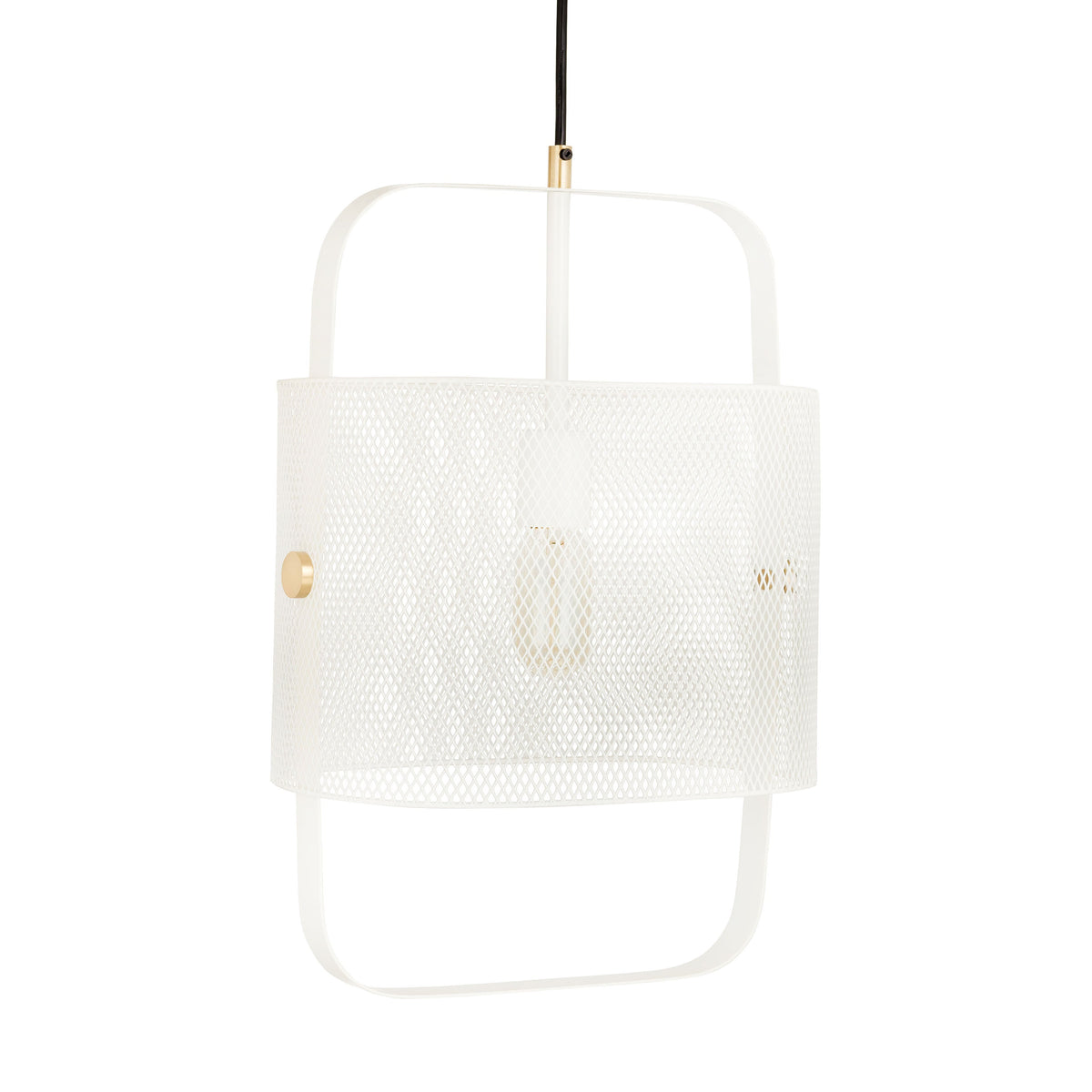 Klaus White Metal Pendant Lamp