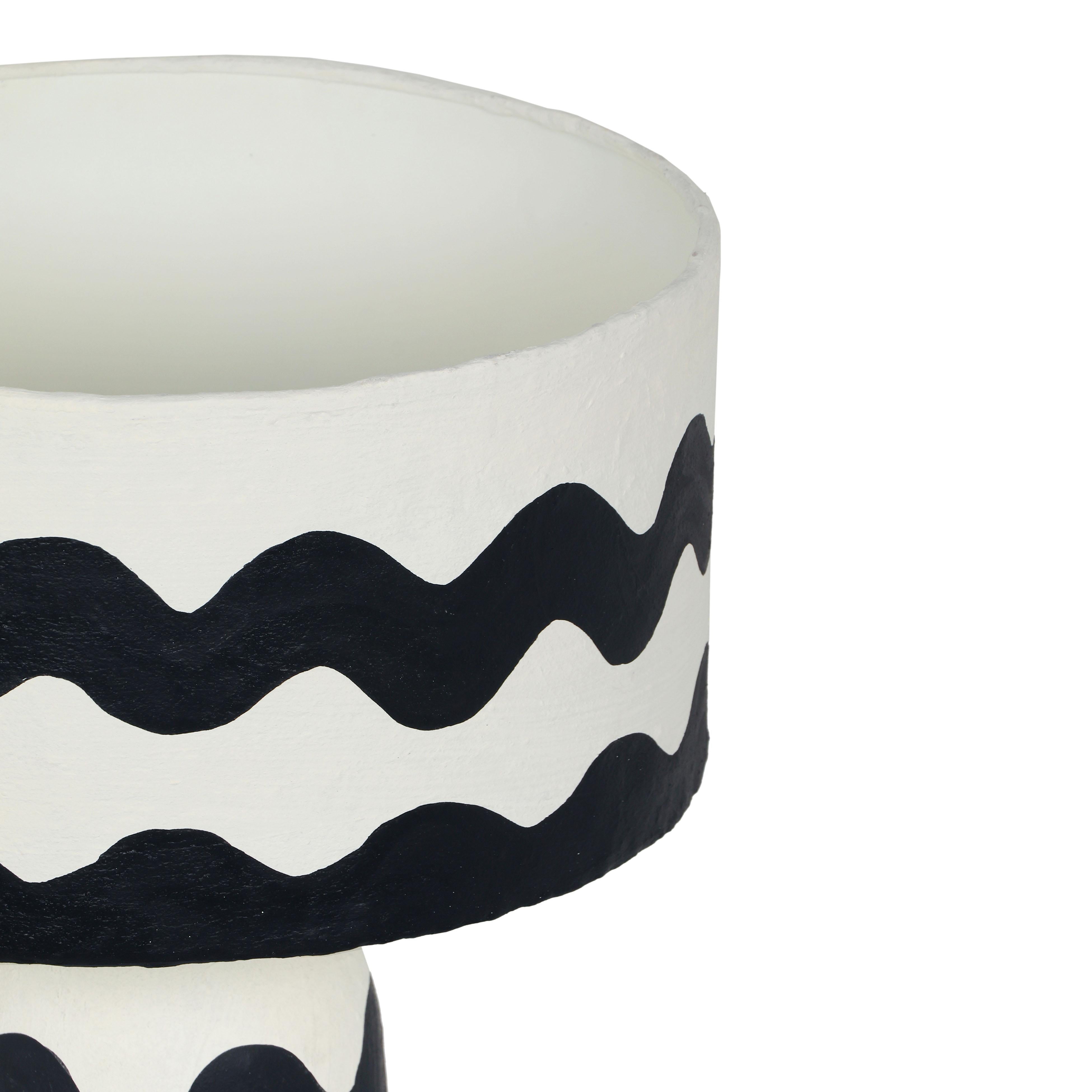 Tropea Black Waves Papier Mache Table Lamp Table & Desk Lamps TOV Furniture , Black Friday Sale TOV Furniture Furniture Sale, Old Bones Co, Mid Century Furniture Sale, Four Hands Furniture, Black Friday Sale Tropea Black Waves Papier Mache Table Lamp,Gus Sale, Perigold Tropea Black Waves Papier Mache Table Lamp Table & Desk Lamps Black Friday Sale , Perigold Sale Tropea Black Waves Papier Mache Table Lamp,Tropea Black Waves Papier Mache Table Lamp Lulu and Georgia, Burke Decor Sale Tropea Black Waves Papier