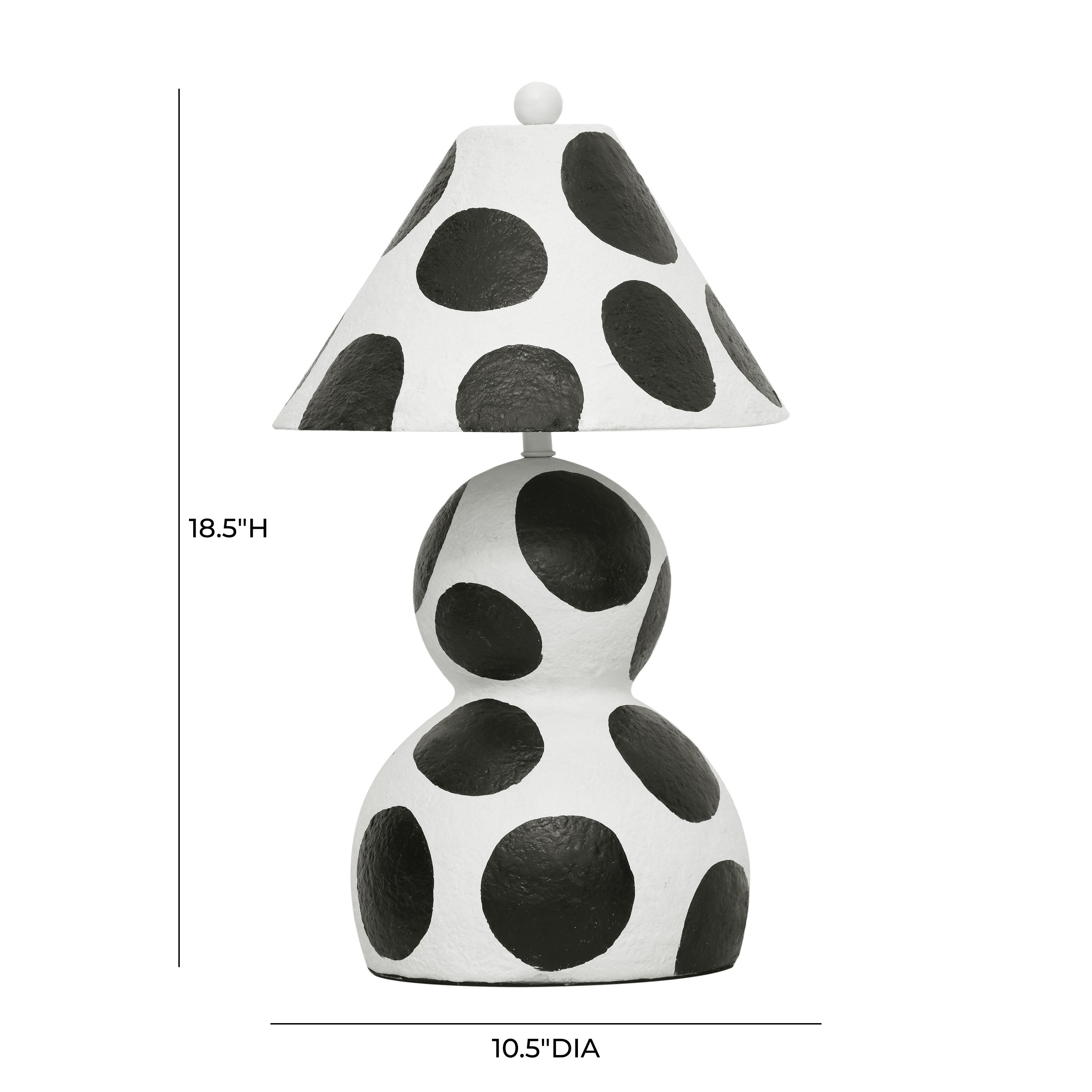 Lerici Black and White Papier Mache Table Lamp Table & Desk Lamps TOV Furniture , Black Friday Sale TOV Furniture Furniture Sale, Old Bones Co, Mid Century Furniture Sale, Four Hands Furniture, Black Friday Sale Lerici Black and White Papier Mache Table Lamp,Gus Sale, Perigold Lerici Black and White Papier Mache Table Lamp Table & Desk Lamps Black Friday Sale , Perigold Sale Lerici Black and White Papier Mache Table Lamp,Lerici Black and White Papier Mache Table Lamp Lulu and Georgia, Burke Decor Sale Leric
