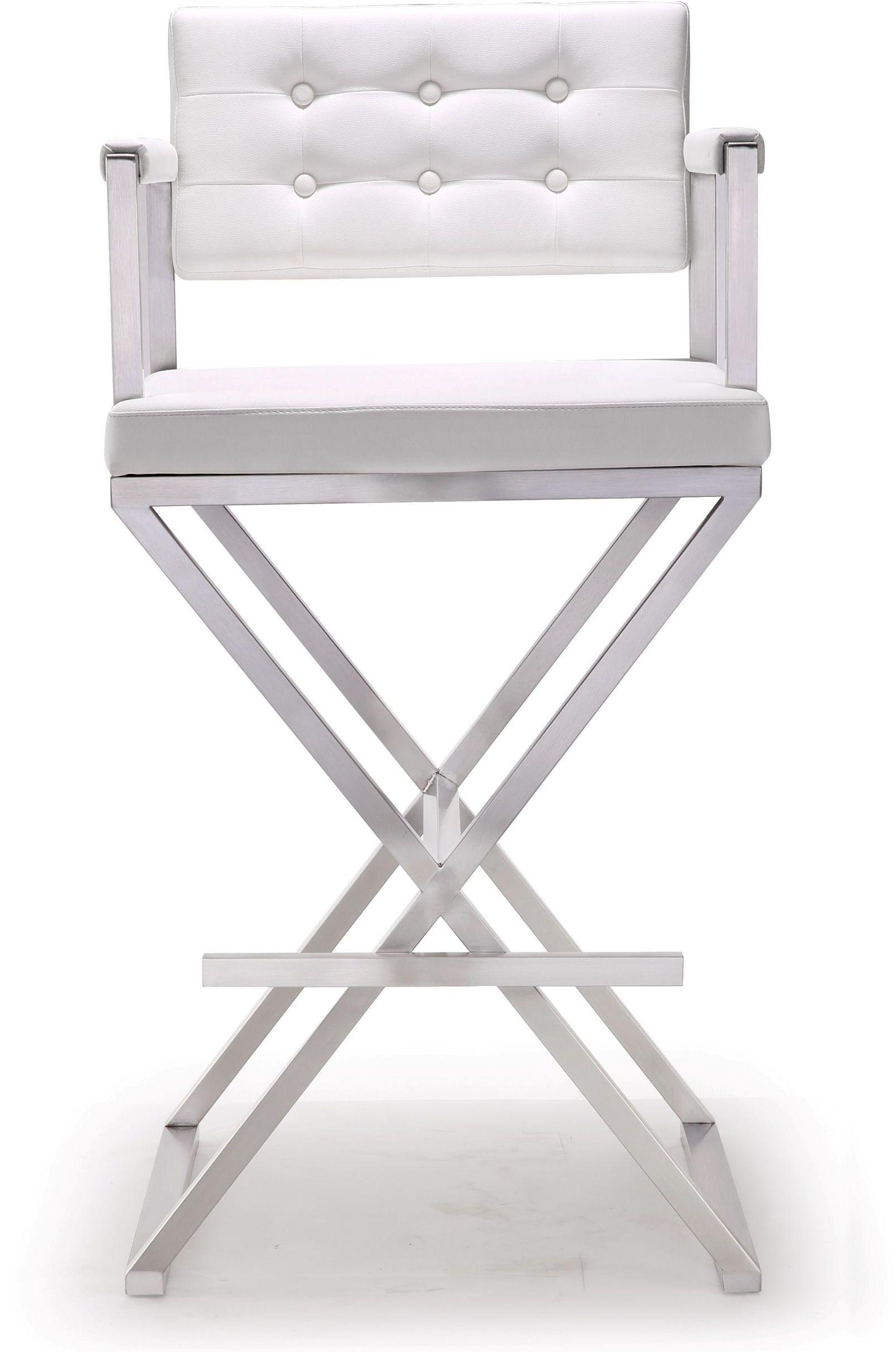 Director Performance Vegan Leather and Stainless Steel Barstool Bar & Counter Stools TOV Furniture , Black Friday Sale TOV Furniture Furniture Sale, Old Bones Co, Mid Century Furniture Sale, Four Hands Furniture, Black Friday Sale Director Performance Vegan Leather and Stainless Steel Barstool,Gus Sale, Perigold Director Performance Vegan Leather and Stainless Steel Barstool Bar & Counter Stools Black Friday Sale , Perigold Sale Director Performance Vegan Leather and Stainless Steel Barstool,Director Perfor