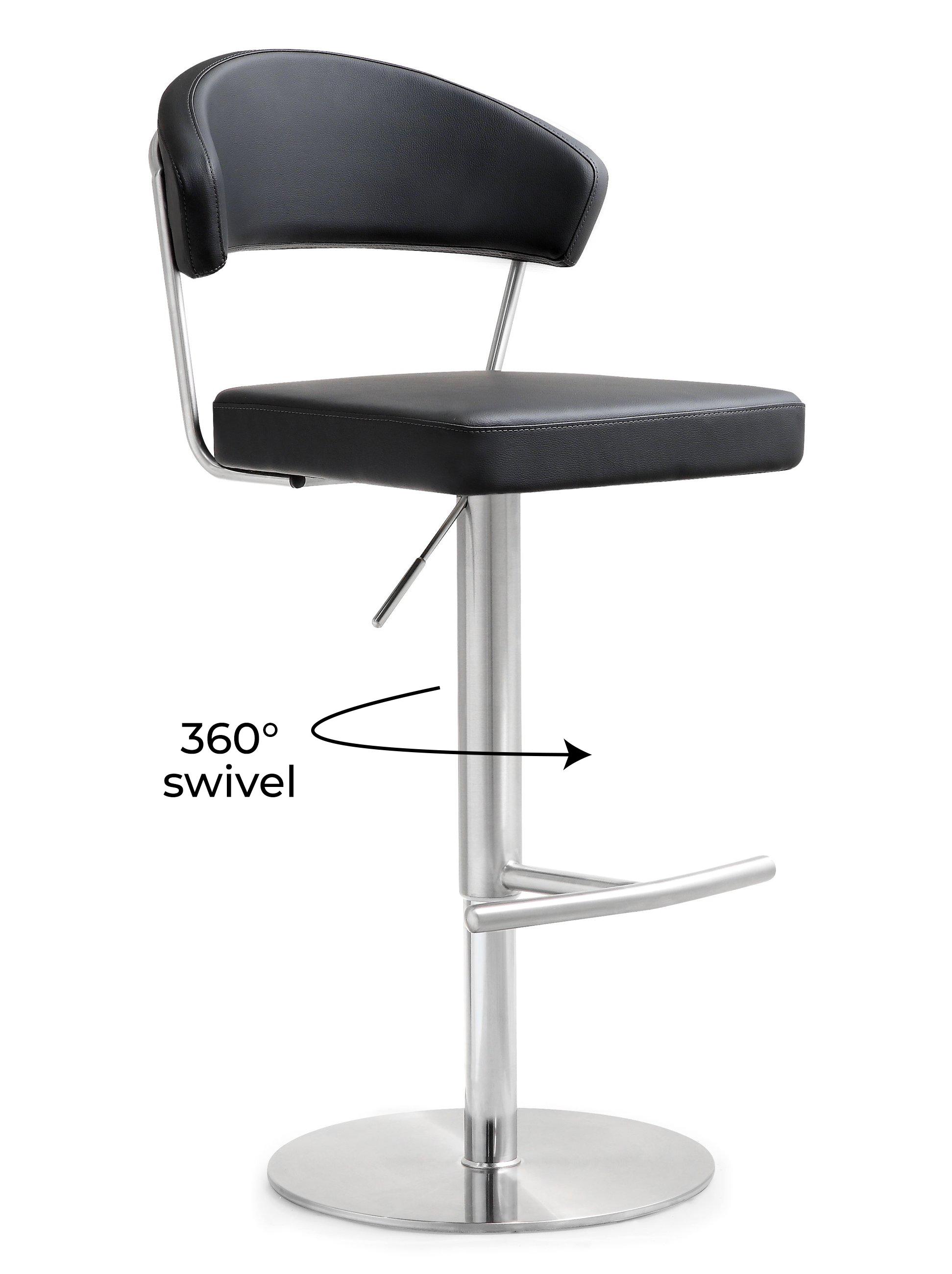 Cosmo Performance Vegan Leather and Stainless Steel Barstool Bar & Counter Stools TOV Furniture , Black Friday Sale TOV Furniture Furniture Sale, Old Bones Co, Mid Century Furniture Sale, Four Hands Furniture, Black Friday Sale Cosmo Performance Vegan Leather and Stainless Steel Barstool,Gus Sale, Perigold Cosmo Performance Vegan Leather and Stainless Steel Barstool Bar & Counter Stools Black Friday Sale , Perigold Sale Cosmo Performance Vegan Leather and Stainless Steel Barstool,Cosmo Performance Vegan Lea
