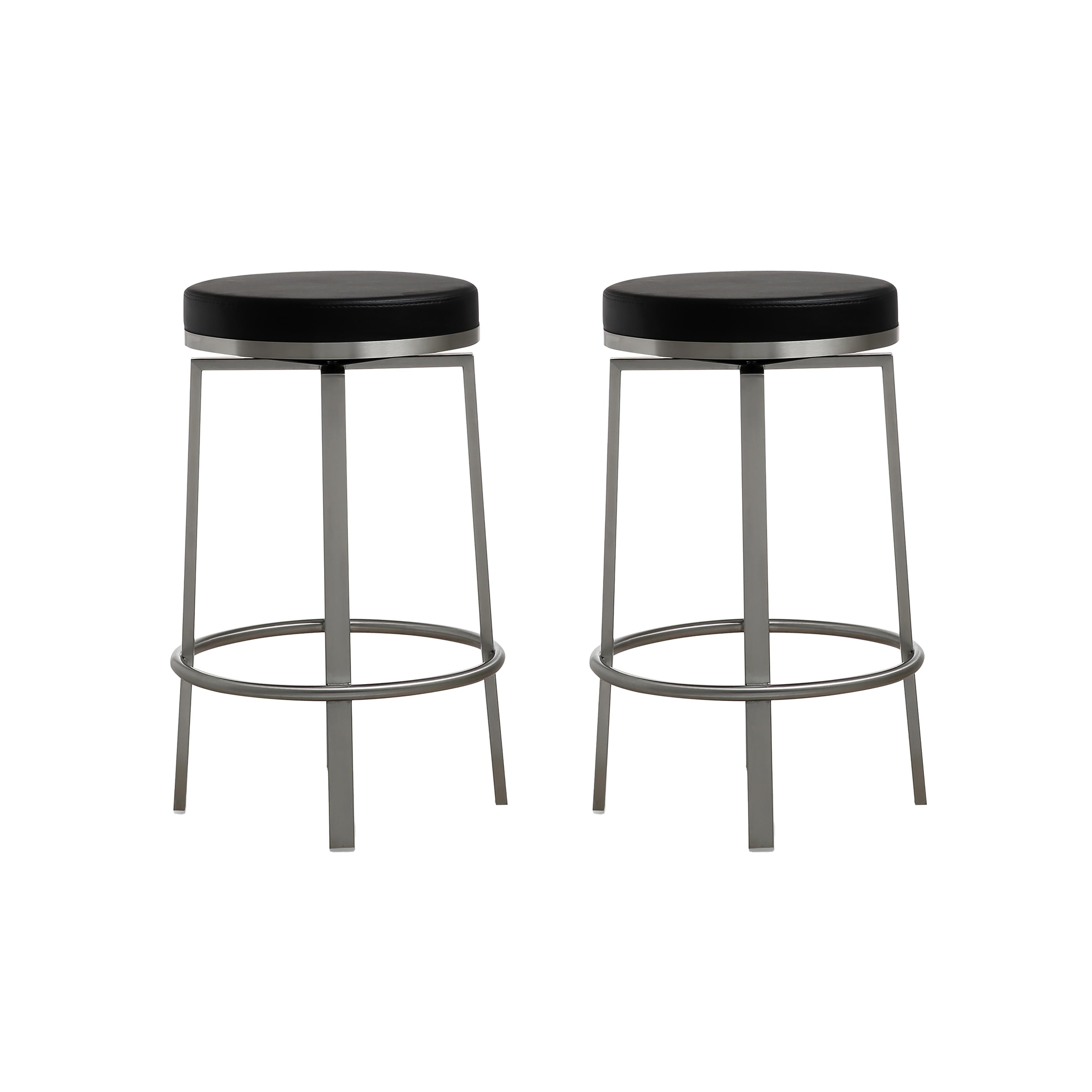 Pratt Swivel Counter Stool - Set of 2 Bar & Counter Stools TOV Furniture Black , Black Friday Sale TOV Furniture Furniture Sale, Old Bones Co, Mid Century Furniture Sale, Four Hands Furniture, Black Friday Sale Pratt Swivel Counter Stool - Set of 2,Gus Sale, Perigold Pratt Swivel Counter Stool - Set of 2 Bar & Counter Stools Black Friday Sale , Perigold Sale Pratt Swivel Counter Stool - Set of 2,Pratt Swivel Counter Stool - Set of 2 Lulu and Georgia, Burke Decor Sale Pratt Swivel Counter Stool - Set of 2, w