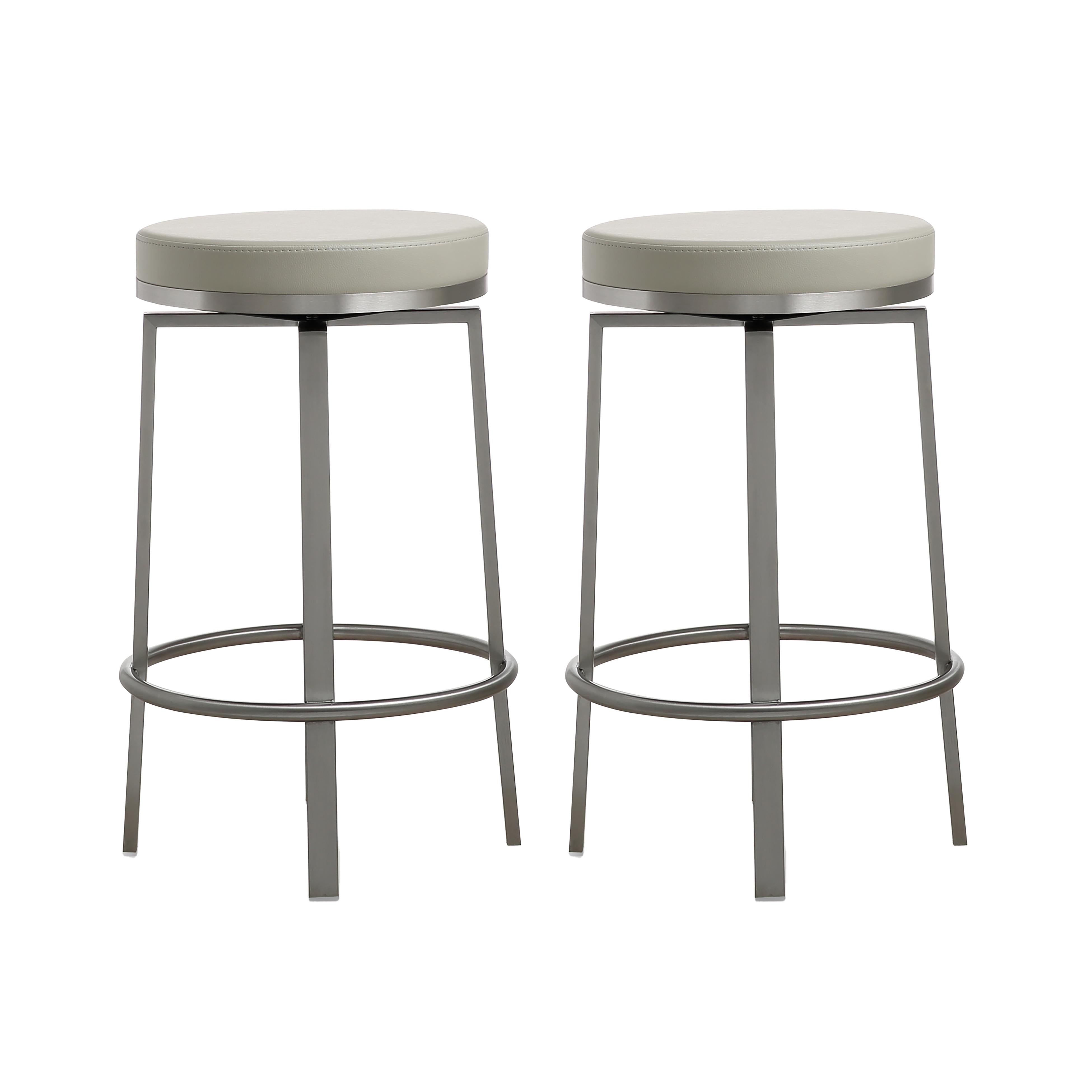 Pratt Swivel Counter Stool - Set of 2 Bar & Counter Stools TOV Furniture Light Grey , Black Friday Sale TOV Furniture Furniture Sale, Old Bones Co, Mid Century Furniture Sale, Four Hands Furniture, Black Friday Sale Pratt Swivel Counter Stool - Set of 2,Gus Sale, Perigold Pratt Swivel Counter Stool - Set of 2 Bar & Counter Stools Black Friday Sale , Perigold Sale Pratt Swivel Counter Stool - Set of 2,Pratt Swivel Counter Stool - Set of 2 Lulu and Georgia, Burke Decor Sale Pratt Swivel Counter Stool - Set of
