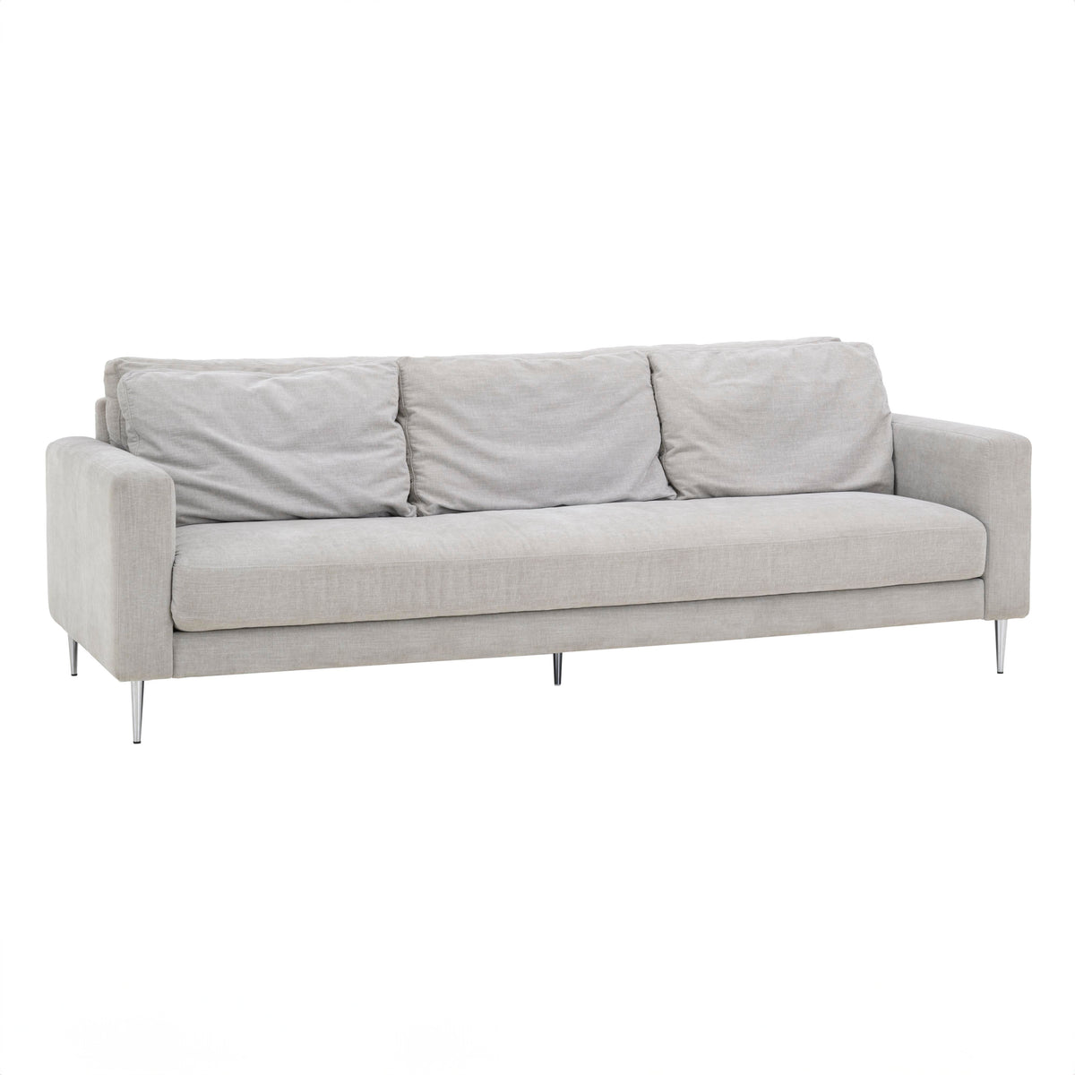 Vari 90" Textured Performance Velvet Lounge Sofa