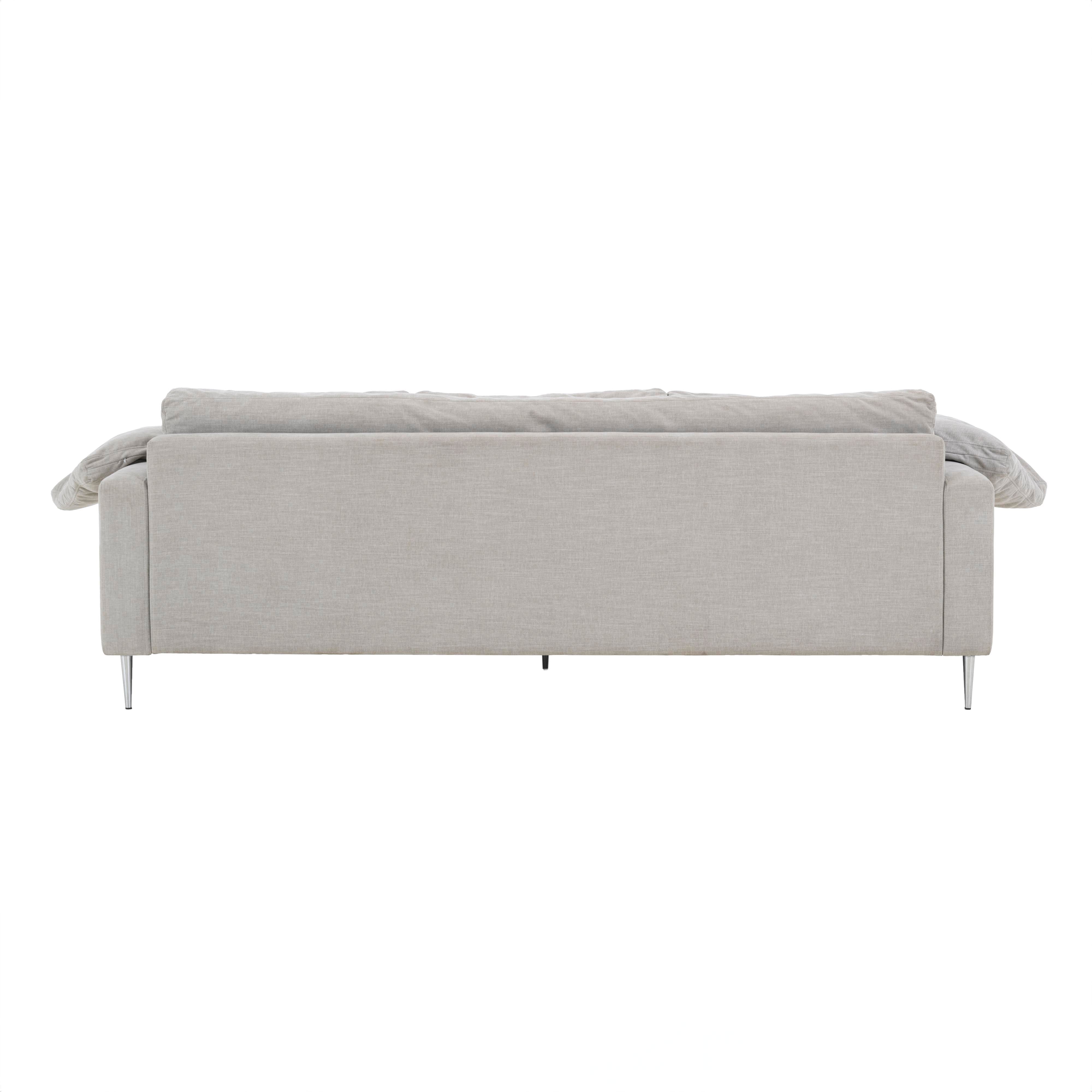 Vari 90" Textured Performance Velvet Lounge Sofa