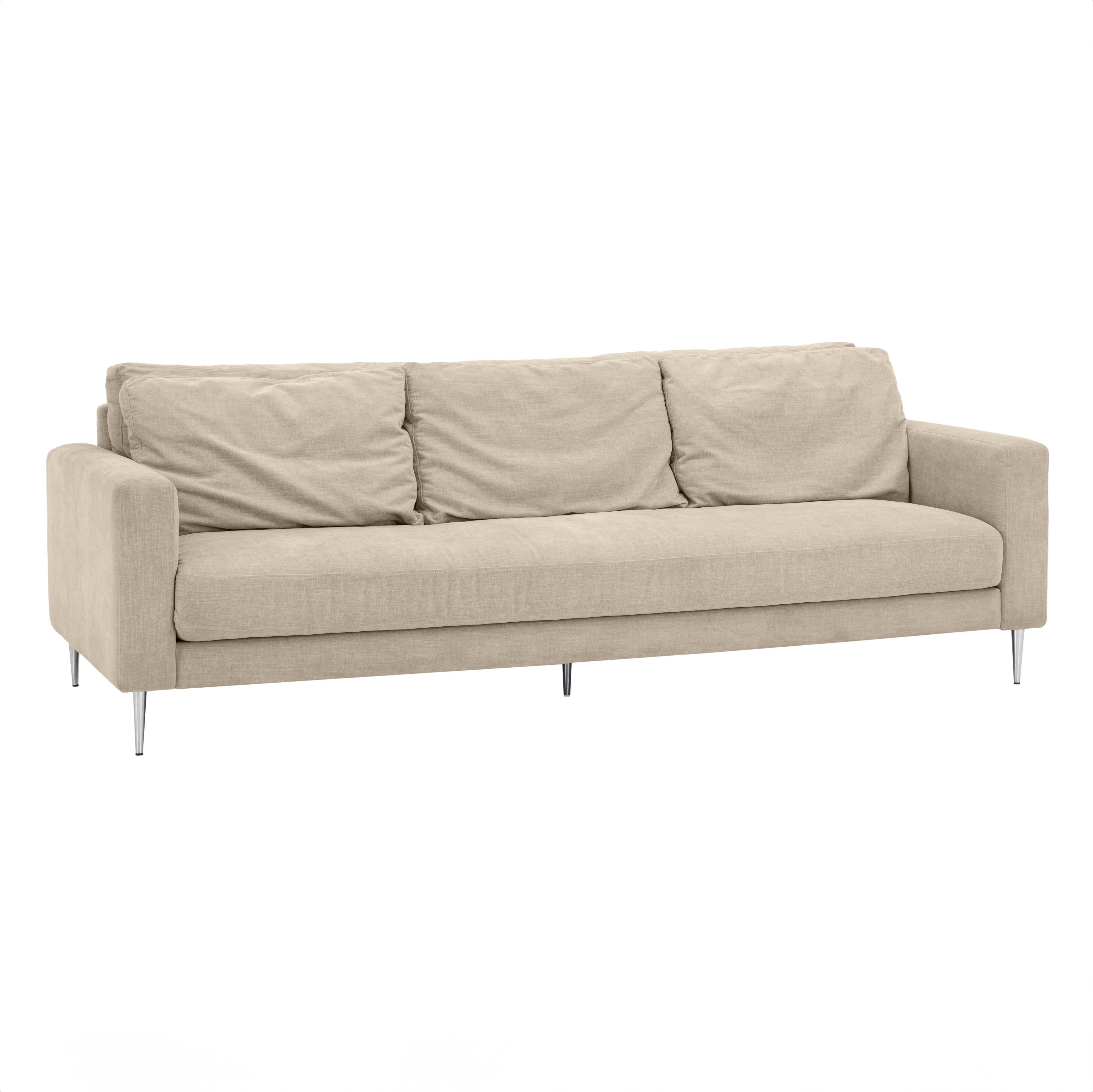 Vari 90" Textured Performance Velvet Lounge Sofa