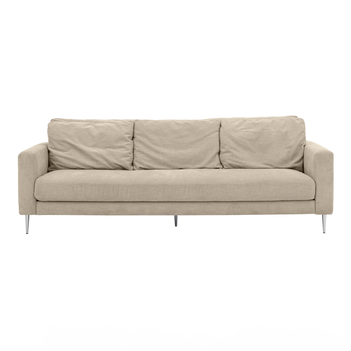 Vari 90" Textured Performance Velvet Lounge Sofa