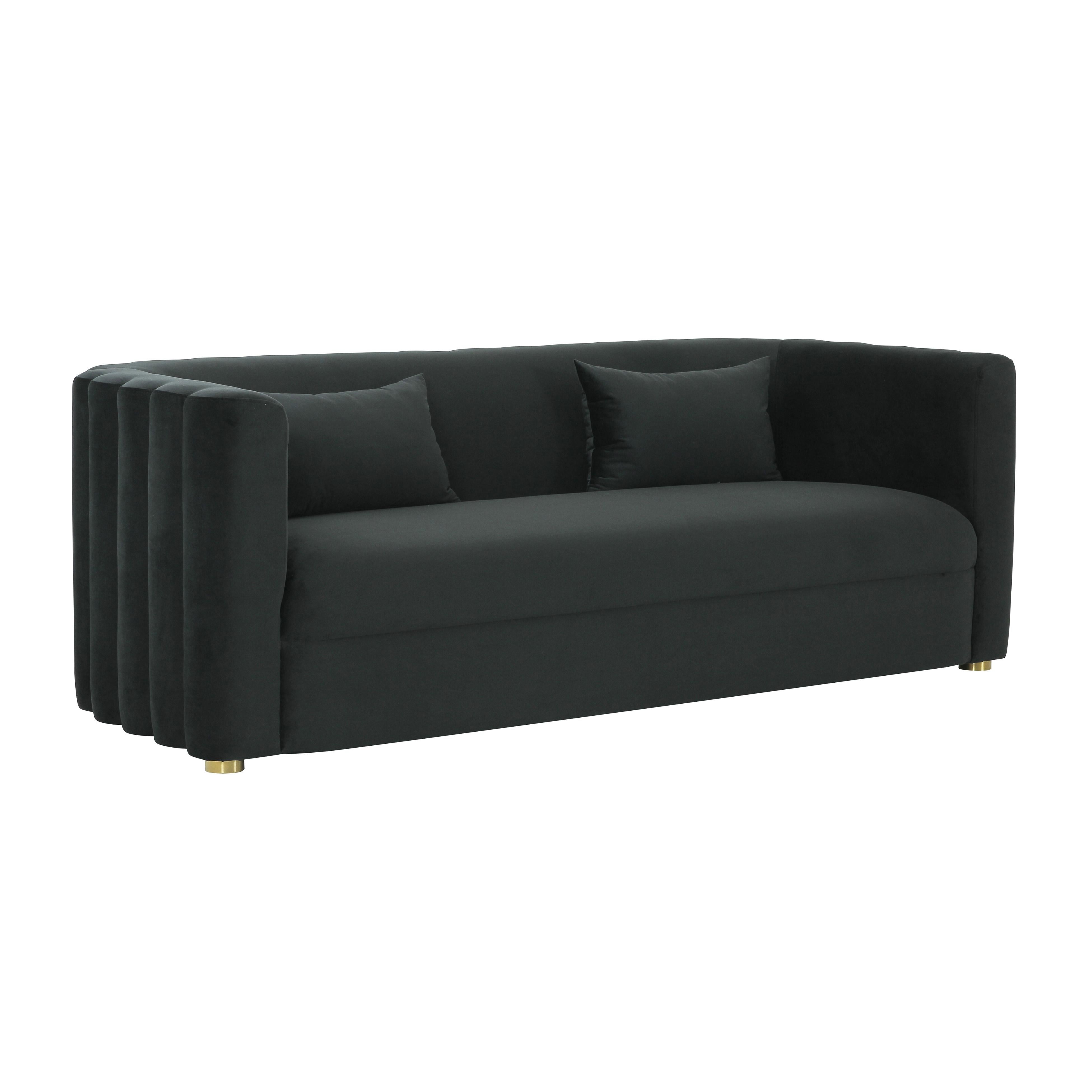 Callie Velvet Sofa Sofas TOV Furniture Black , Black Friday Sale TOV Furniture Furniture Sale, Old Bones Co, Mid Century Furniture Sale, Four Hands Furniture, Black Friday Sale Callie Velvet Sofa,Gus Sale, Perigold Callie Velvet Sofa Sofas Black Friday Sale , Perigold Sale Callie Velvet Sofa,Callie Velvet Sofa Lulu and Georgia, Burke Decor Sale Callie Velvet Sofa, www.oldbonesco.com