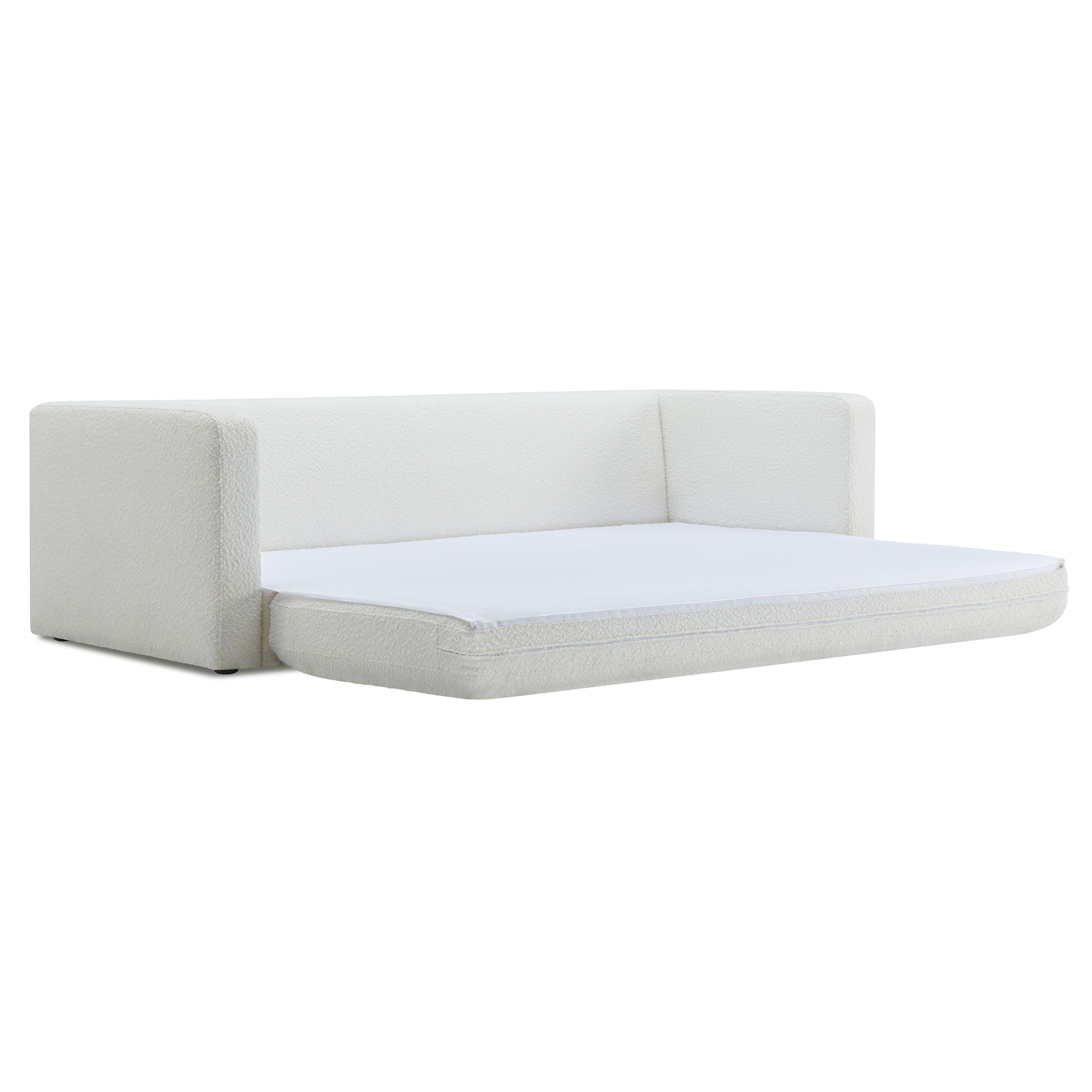 Ryan 91" Performance Boucle Sleeper Sofa