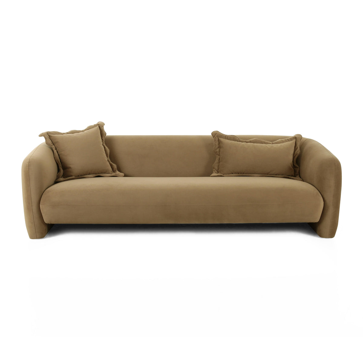 Lou 91" Performance Velvet Sofa