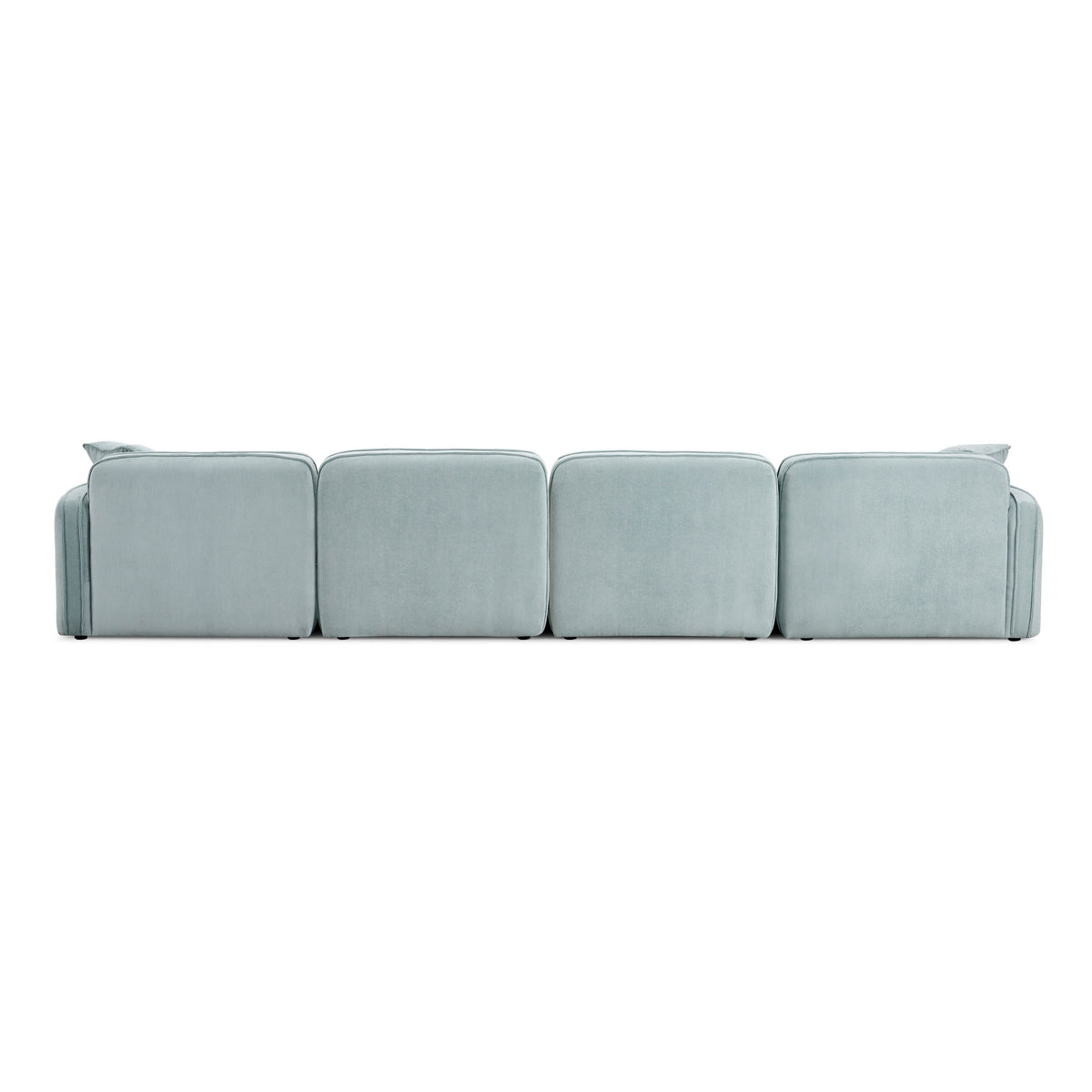 Travie 6-Piece Performance Corduroy Velvet Modular U-Sectional