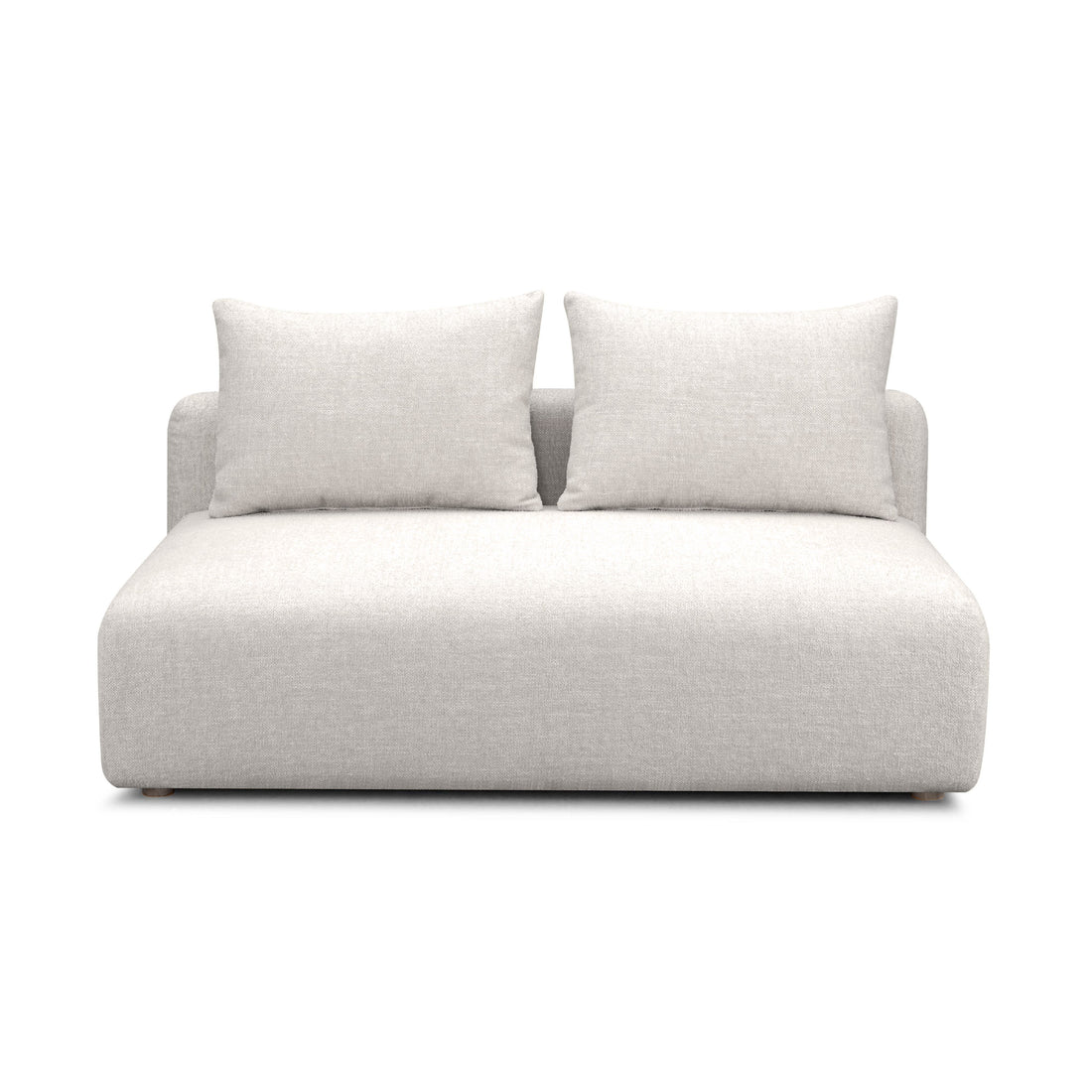 Hangover 64" Armless Loveseat
