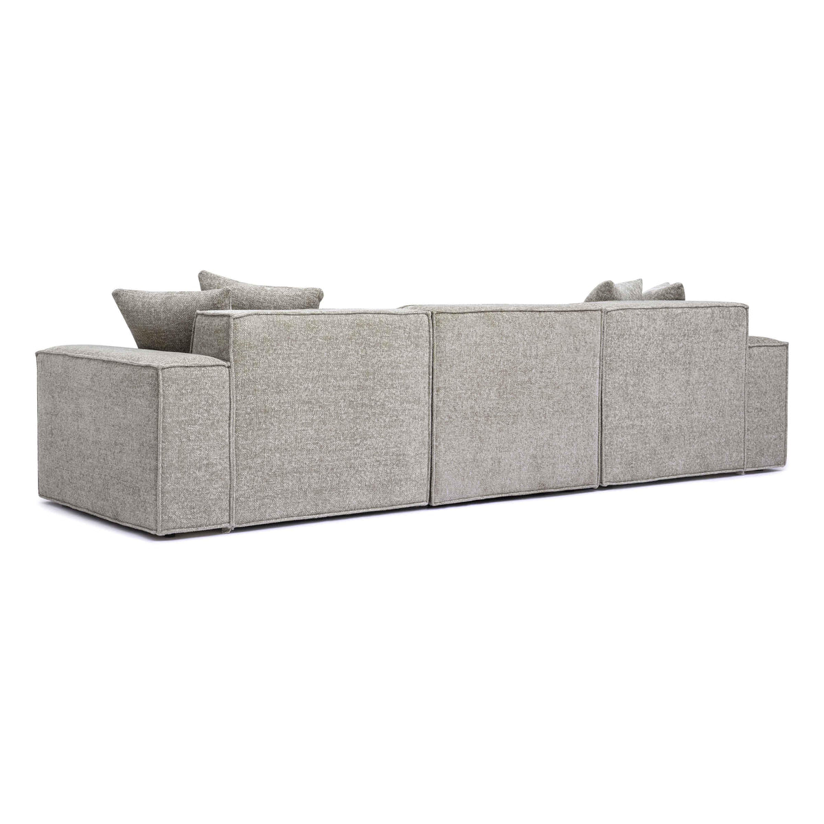 Mindy Performance Chenille Basketweave Modular Sofa