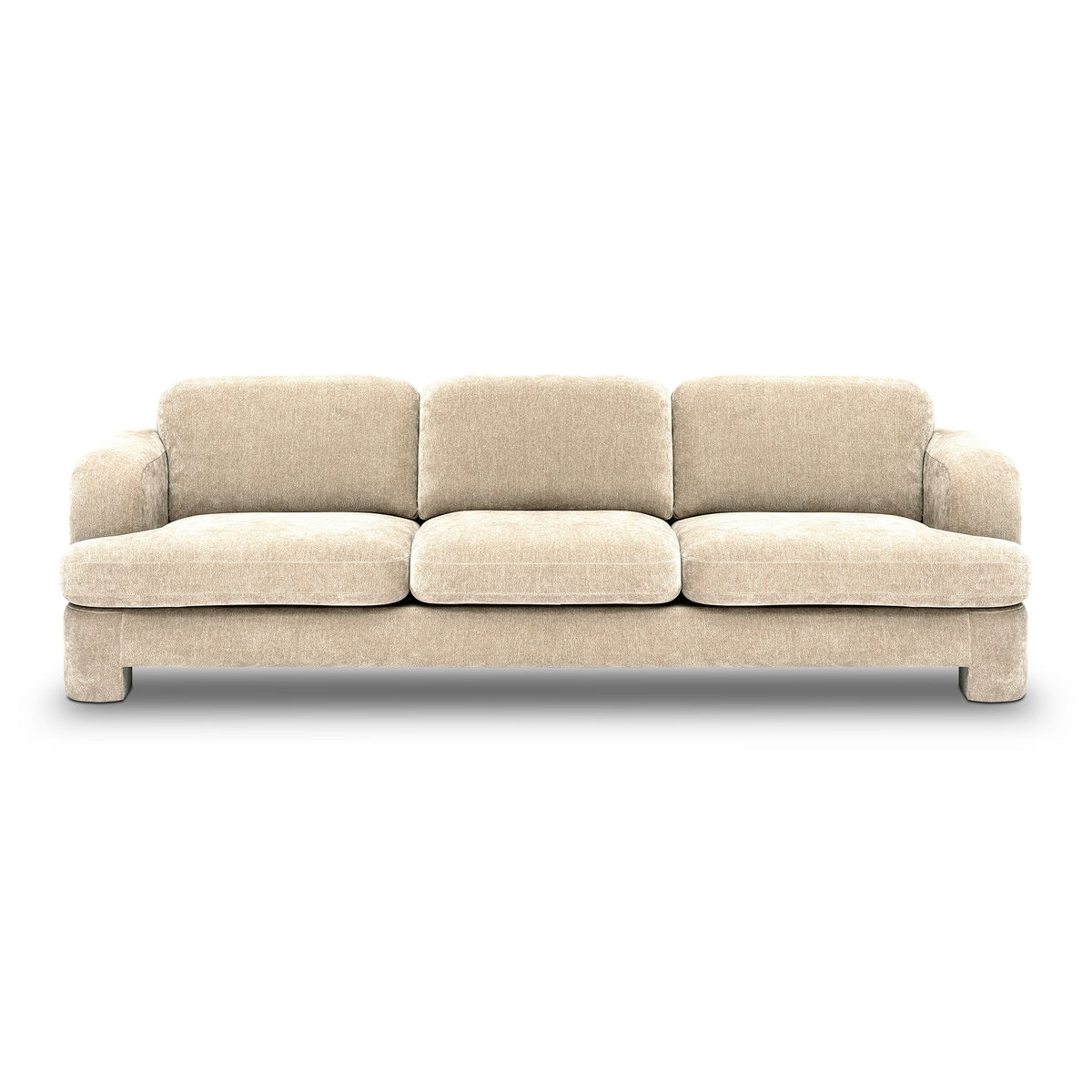 Halsey 102" Textured Fabric Sofa