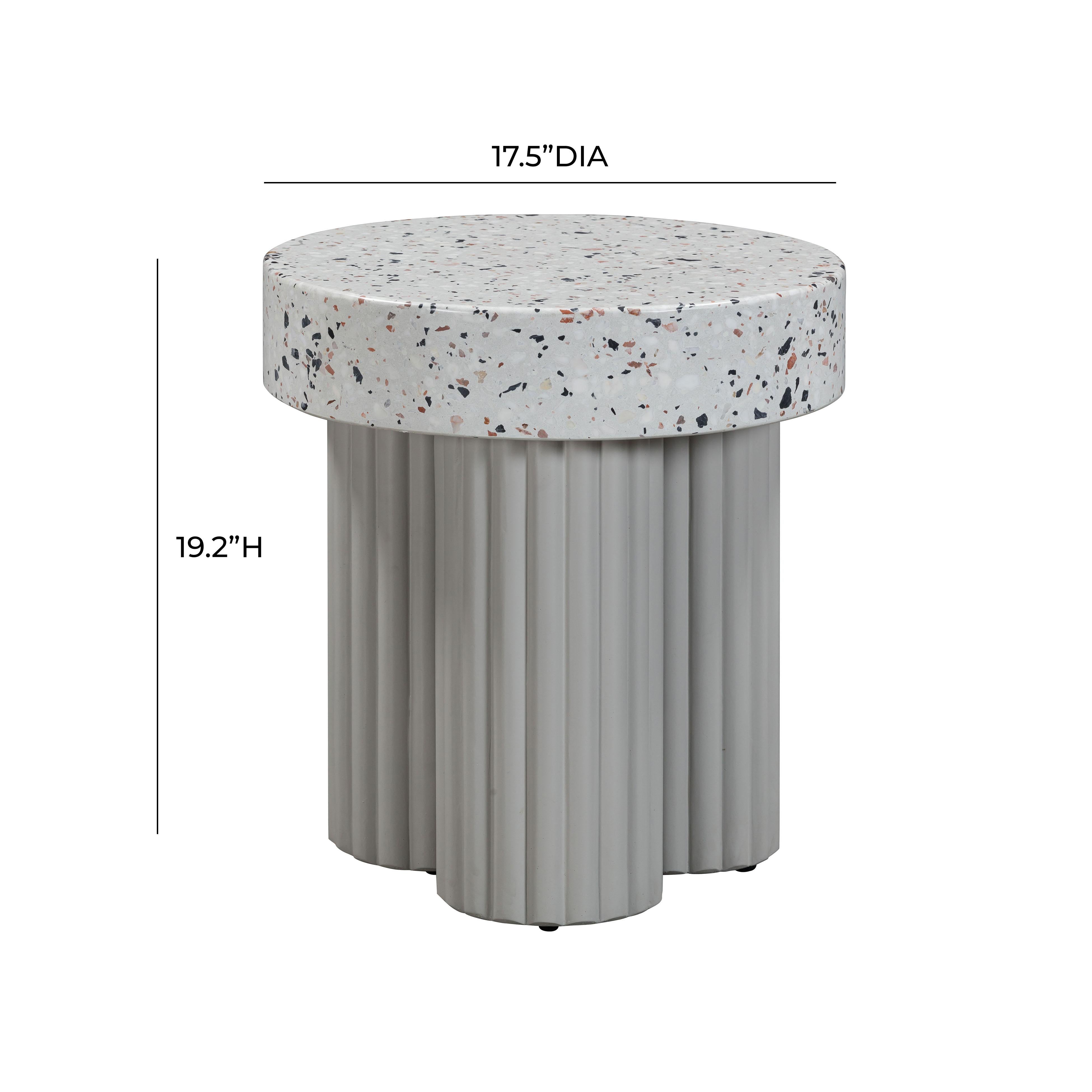 Clover Faux Terrazzo Indoor / Outdoor Round Side Table Side & End Tables TOV Furniture , Black Friday Sale TOV Furniture Furniture Sale, Old Bones Co, Mid Century Furniture Sale, Four Hands Furniture, Black Friday Sale Clover Faux Terrazzo Indoor / Outdoor Round Side Table,Gus Sale, Perigold Clover Faux Terrazzo Indoor / Outdoor Round Side Table Side & End Tables Black Friday Sale , Perigold Sale Clover Faux Terrazzo Indoor / Outdoor Round Side Table,Clover Faux Terrazzo Indoor / Outdoor Round Side Table Lu